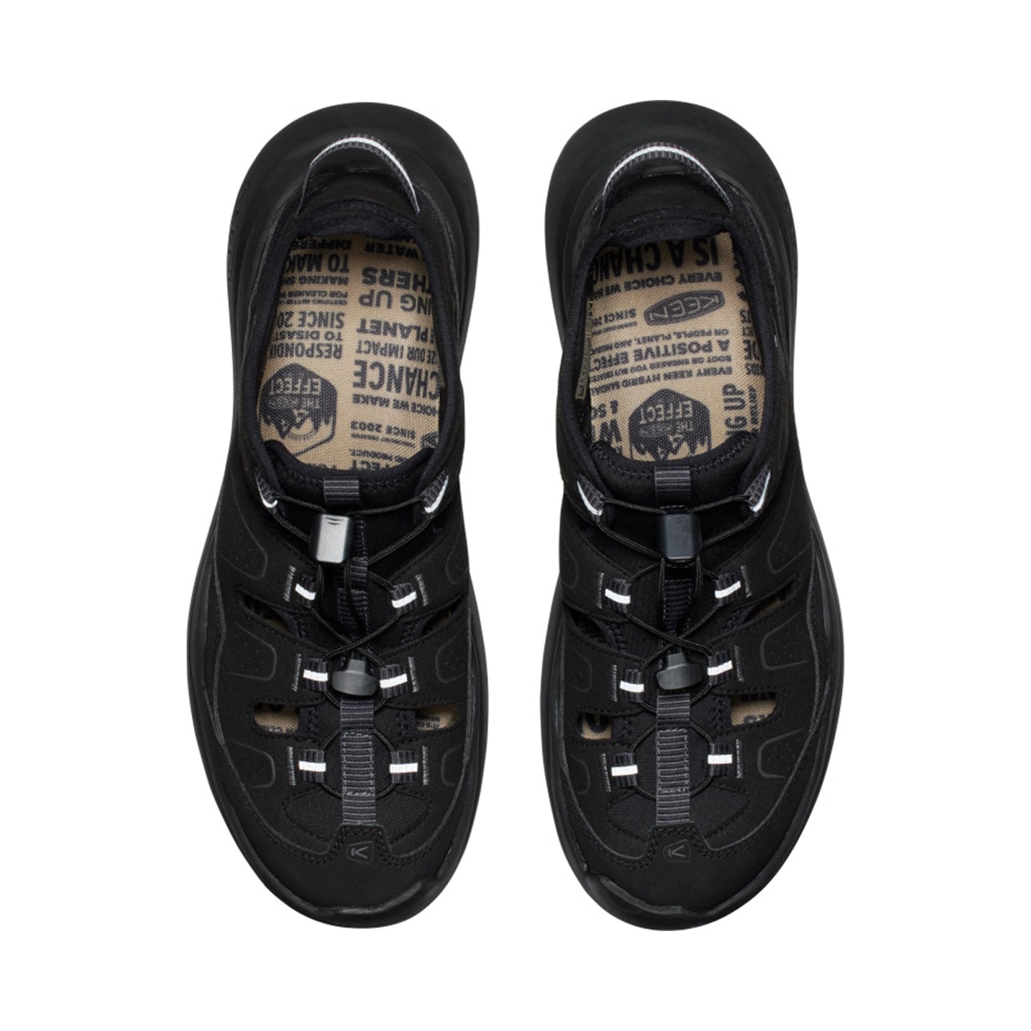Women's WK450 Walking Sandal Black/ Black - Sole Therapy