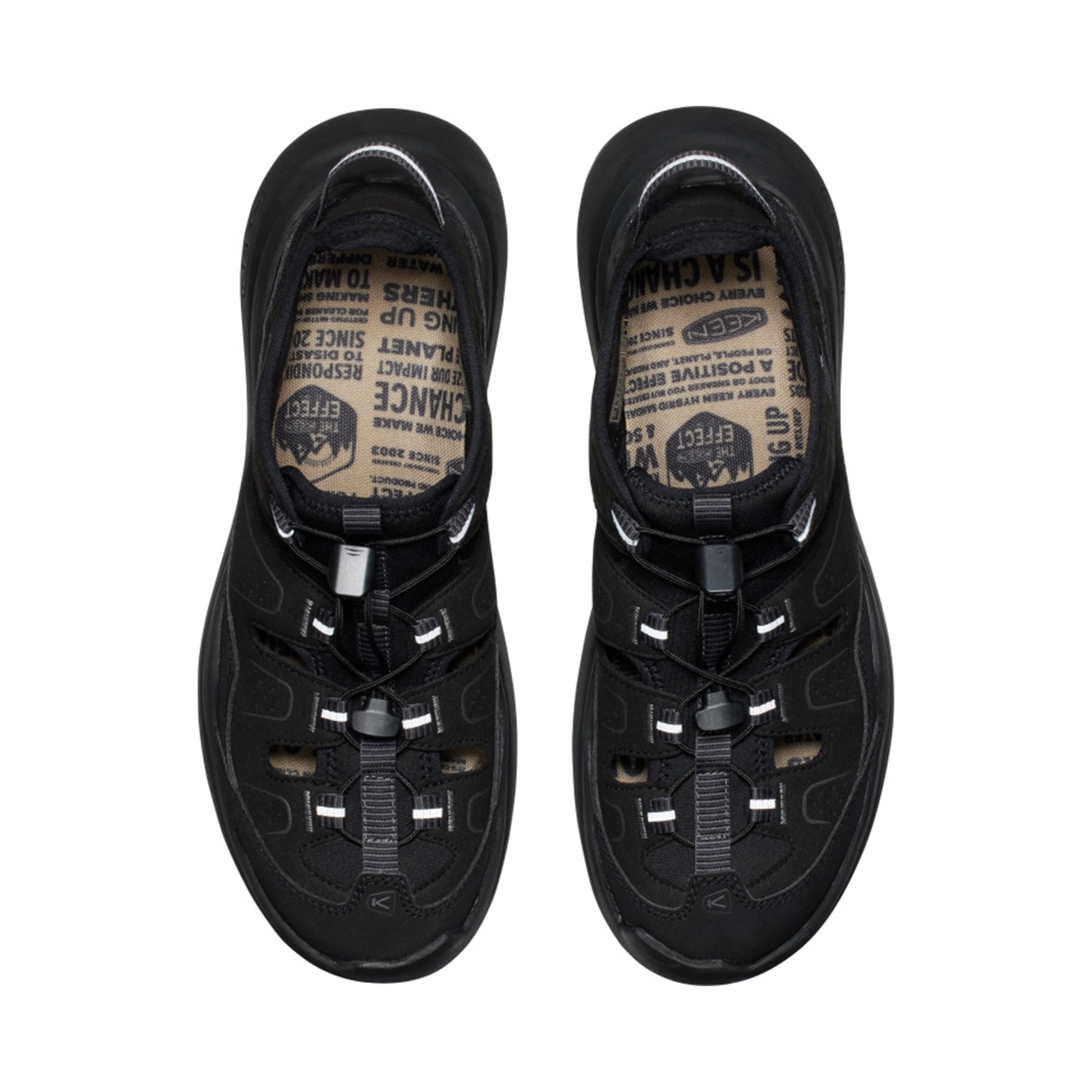 Women's WK450 Walking Sandal Black/ Black - Sole Therapy