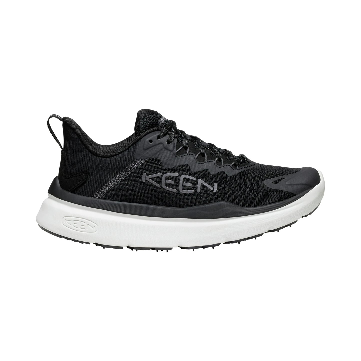 Women's WK450 Walking Shoe Black/ Star White - Sole Therapy