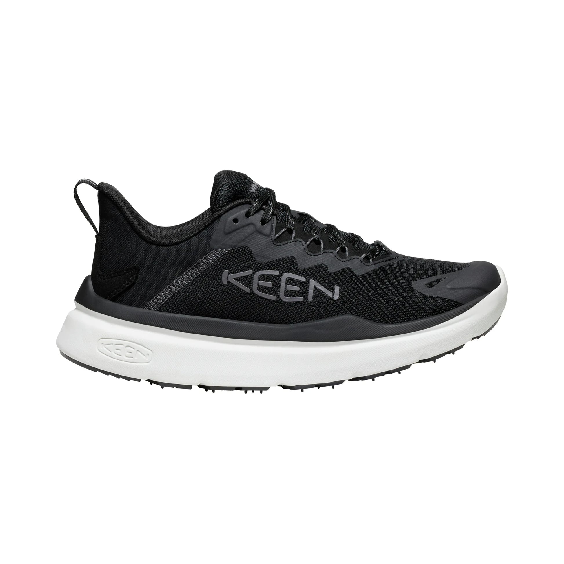Women's WK450 Walking Shoe Black/ Star White - Sole Therapy