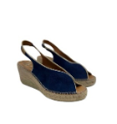 TONI PONS LESLIE WOMENS SANDAL NAVY BLUE SUEDE