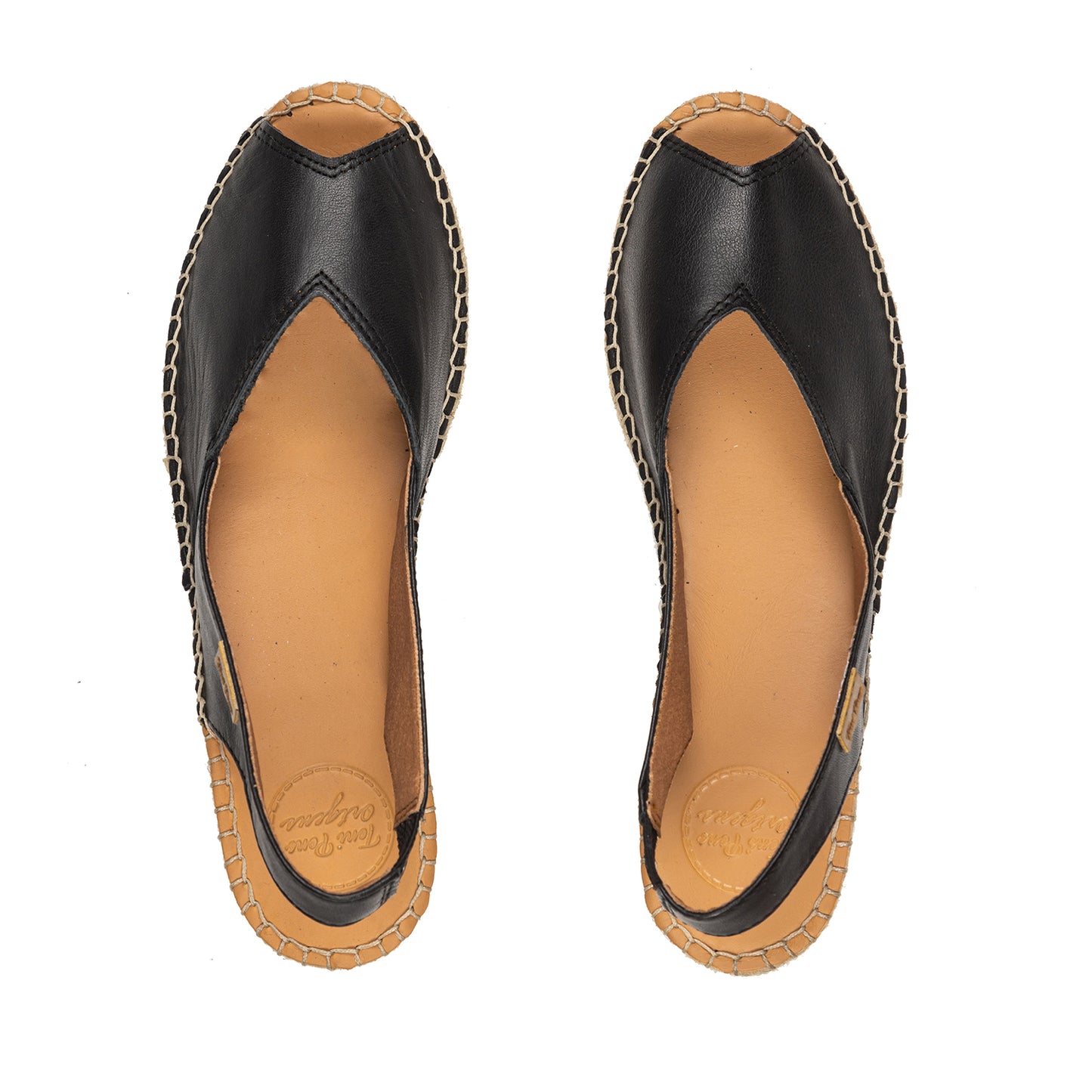 TONI PONS BERNIA LADIES SANDAL BLACK LEATHER