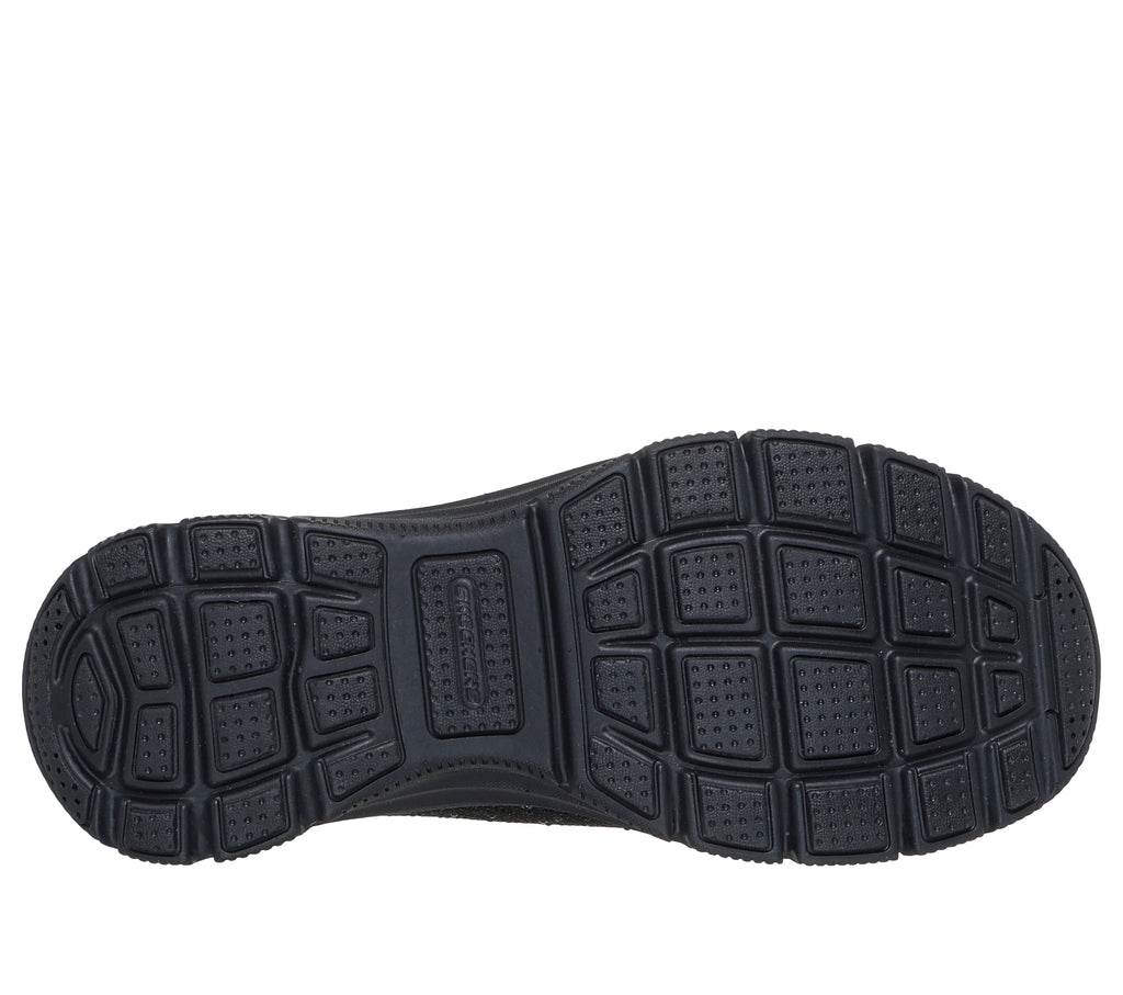 SKECHERS WOMEN'S EASY GOING SLIDE - BLACK/BLACK