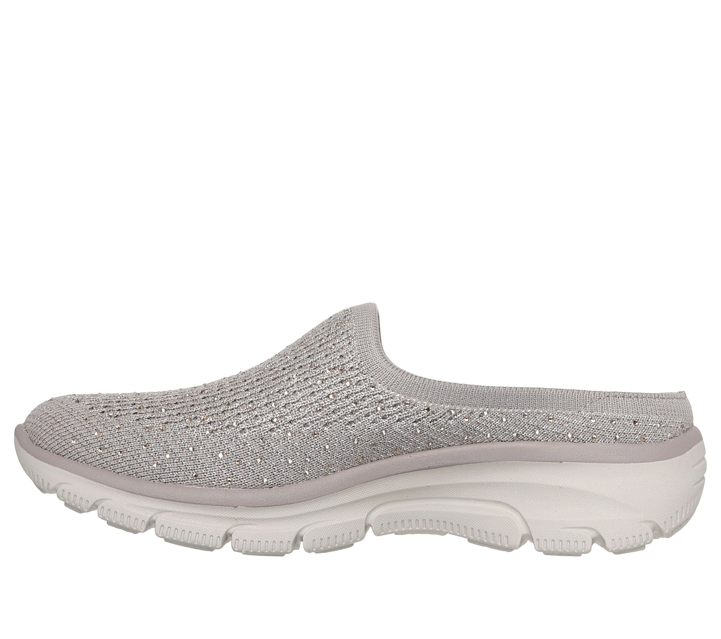 SKECHERS WOMENS EASY GOING SLIDE - TAUPE