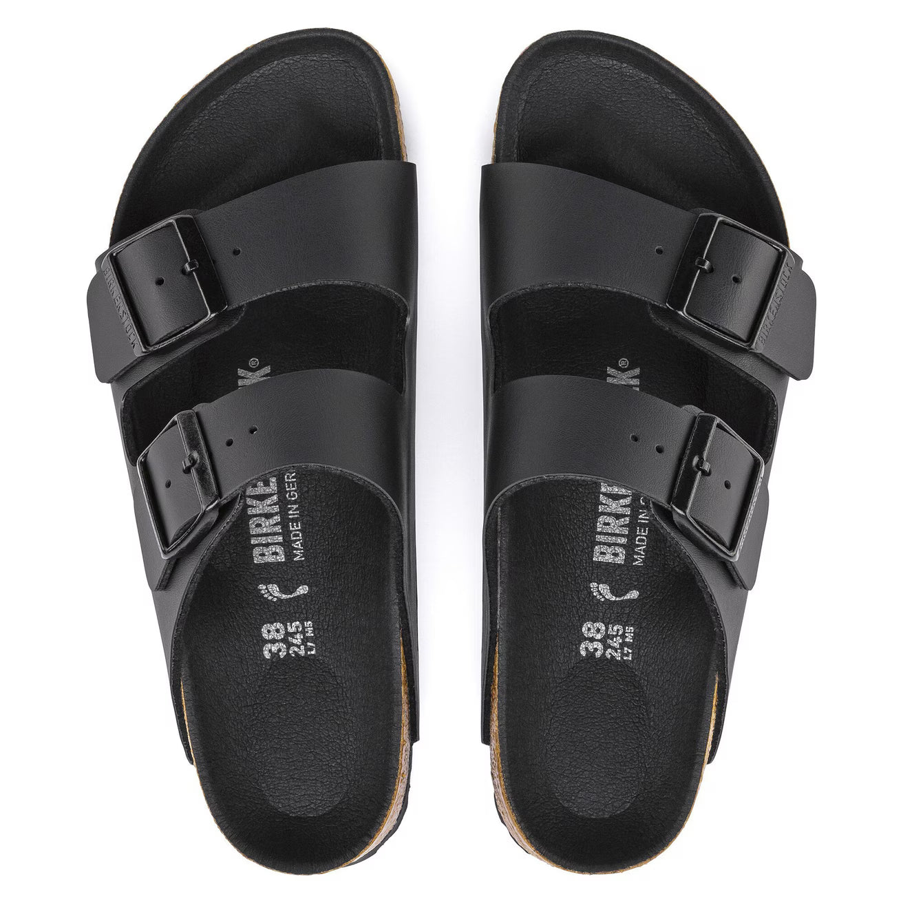BIRKENSTOCK ARIZONA BF TRIPLES WOMENS BLACK