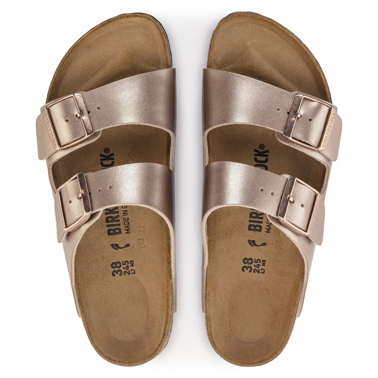 BIRKENSTOCK ARIZONA BF WOMENS EGGSHELL