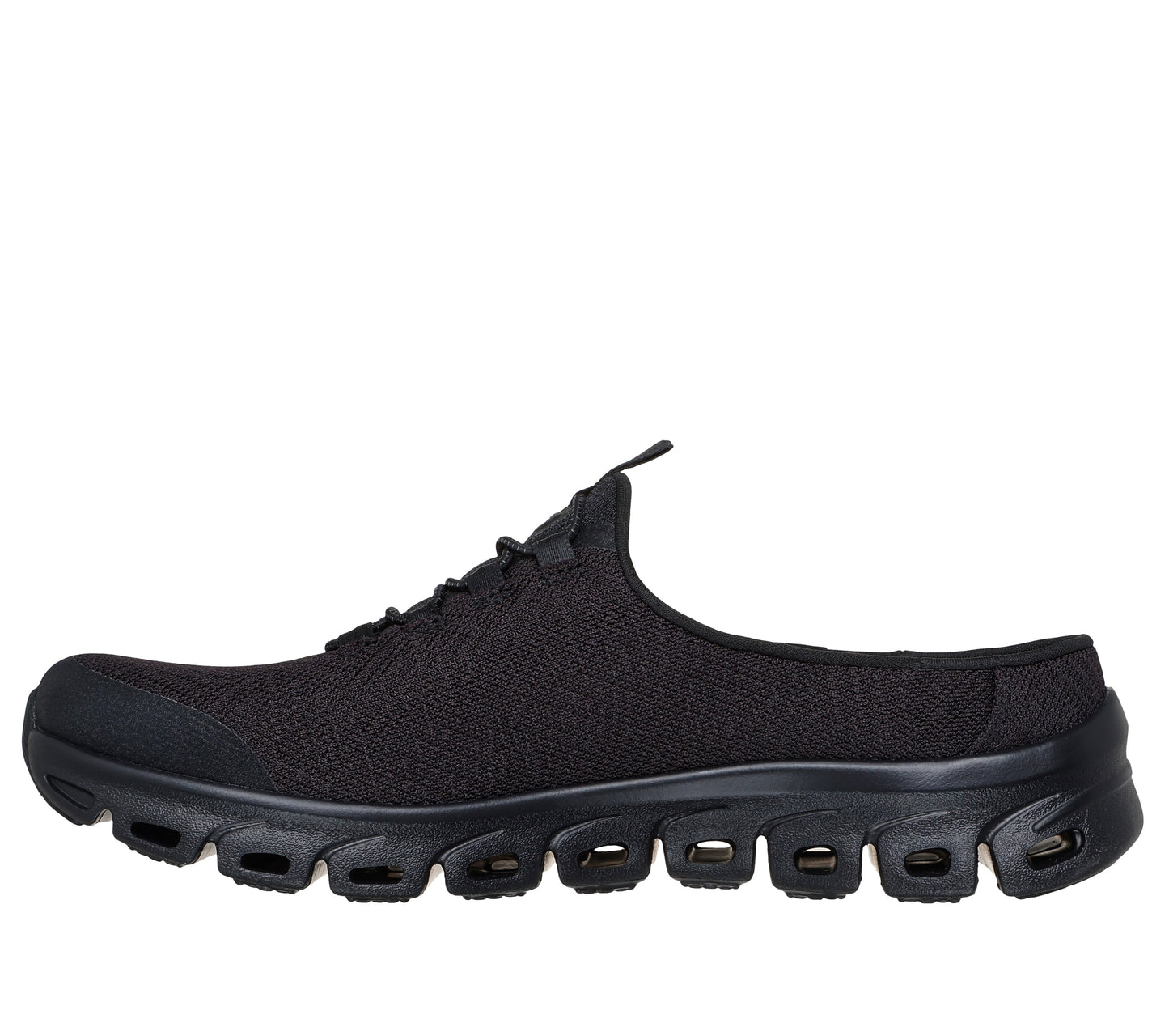 SKECHERS WOMENS SHOES BUNGEE-BLACK/BLACK