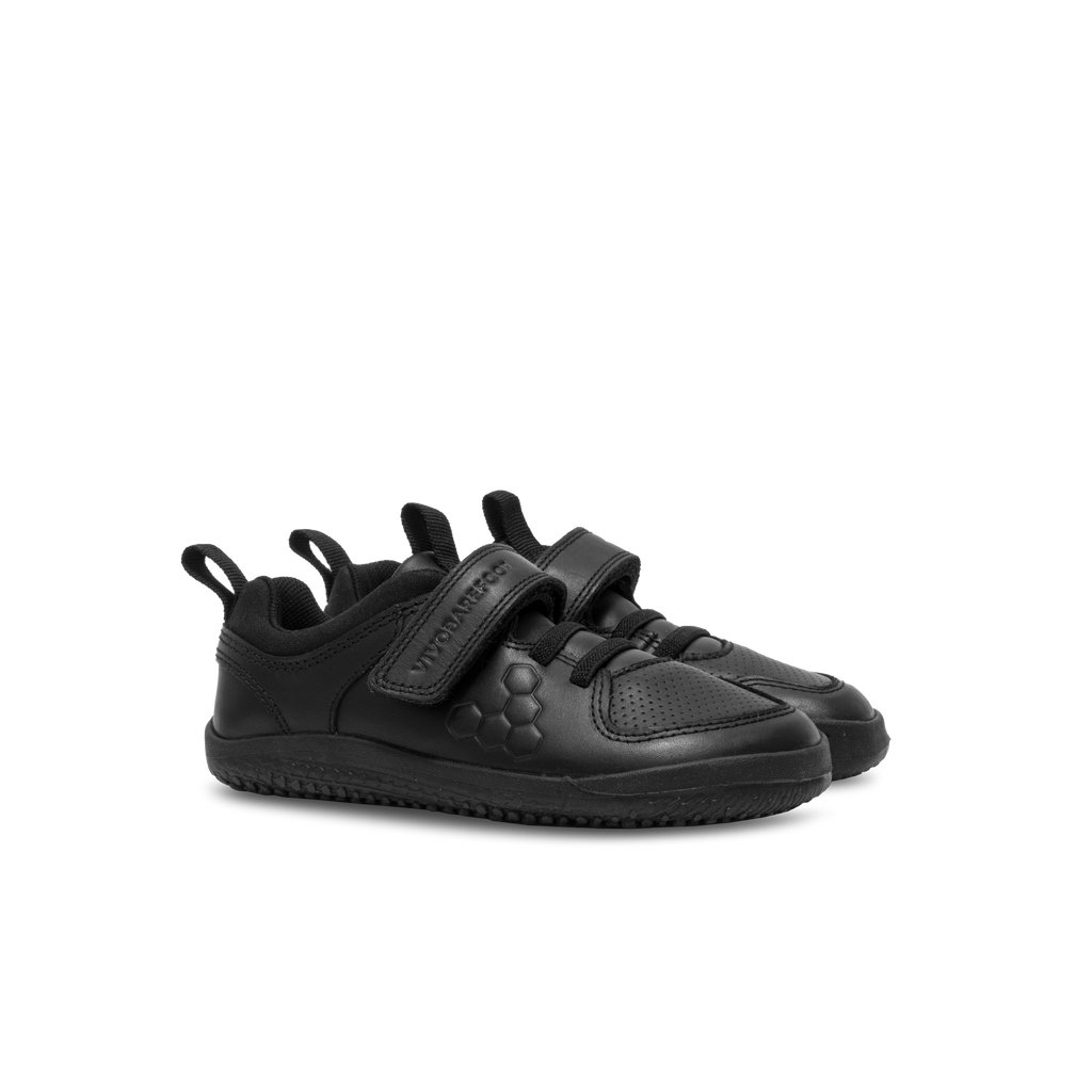 Vivobarefoot Primus Ludo School Kids Obsidian