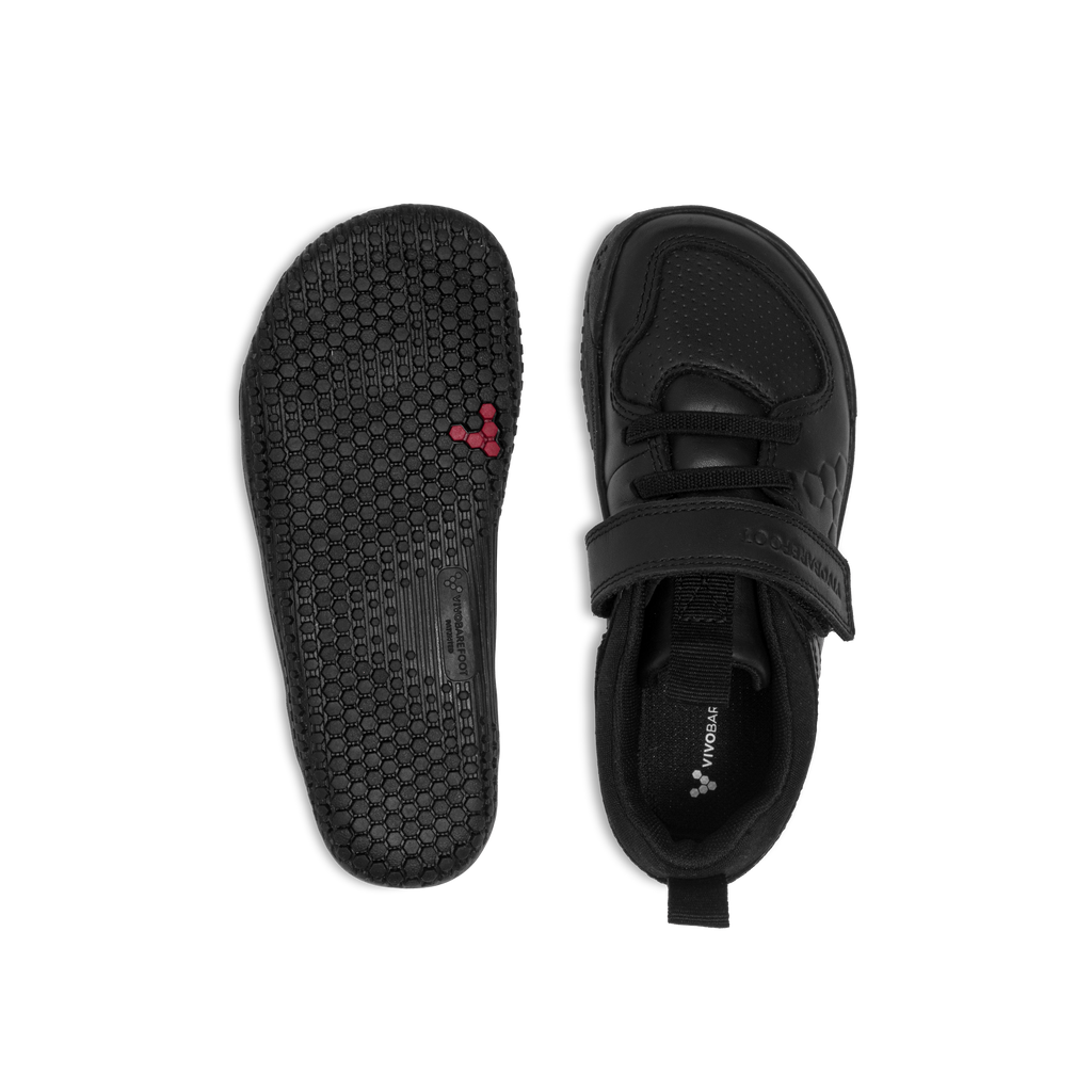 Vivobarefoot Primus Ludo School Kids Obsidian