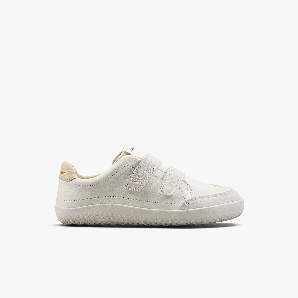 Vivobarefoot Gobi Sneakers Kids- Limestone - Sole Therapy
