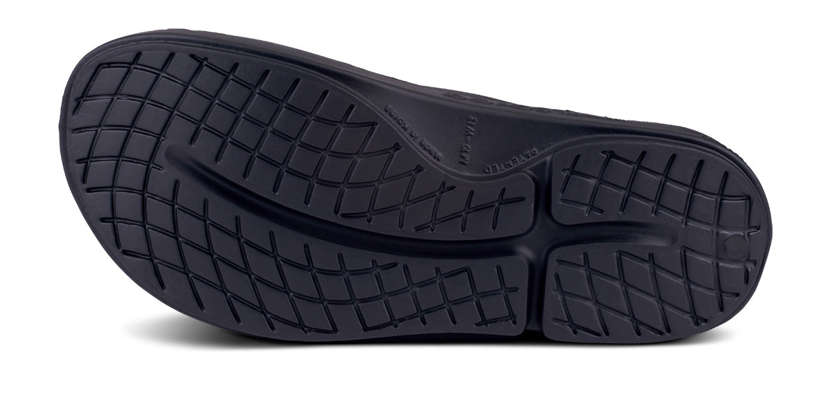 OOFOS MEN'S OOAHH SLIDE SANDAL-BLACK