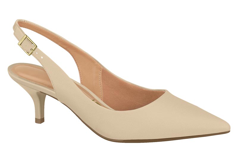 VIZZANO LADIES PELICA HEEL SHOES BEIGE