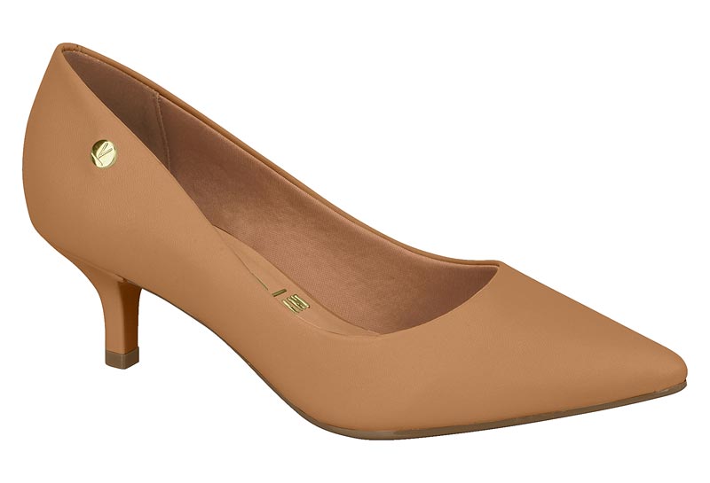 VIZZANO WOMENS PELICA HEEL SHOES - CAMEL