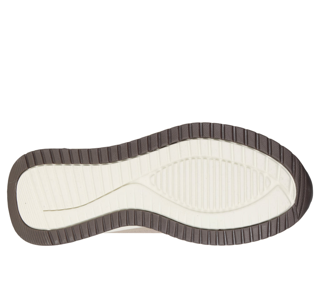 SKECHERS MEN'S BOBS SQUAD 4 - DARK TAUPE