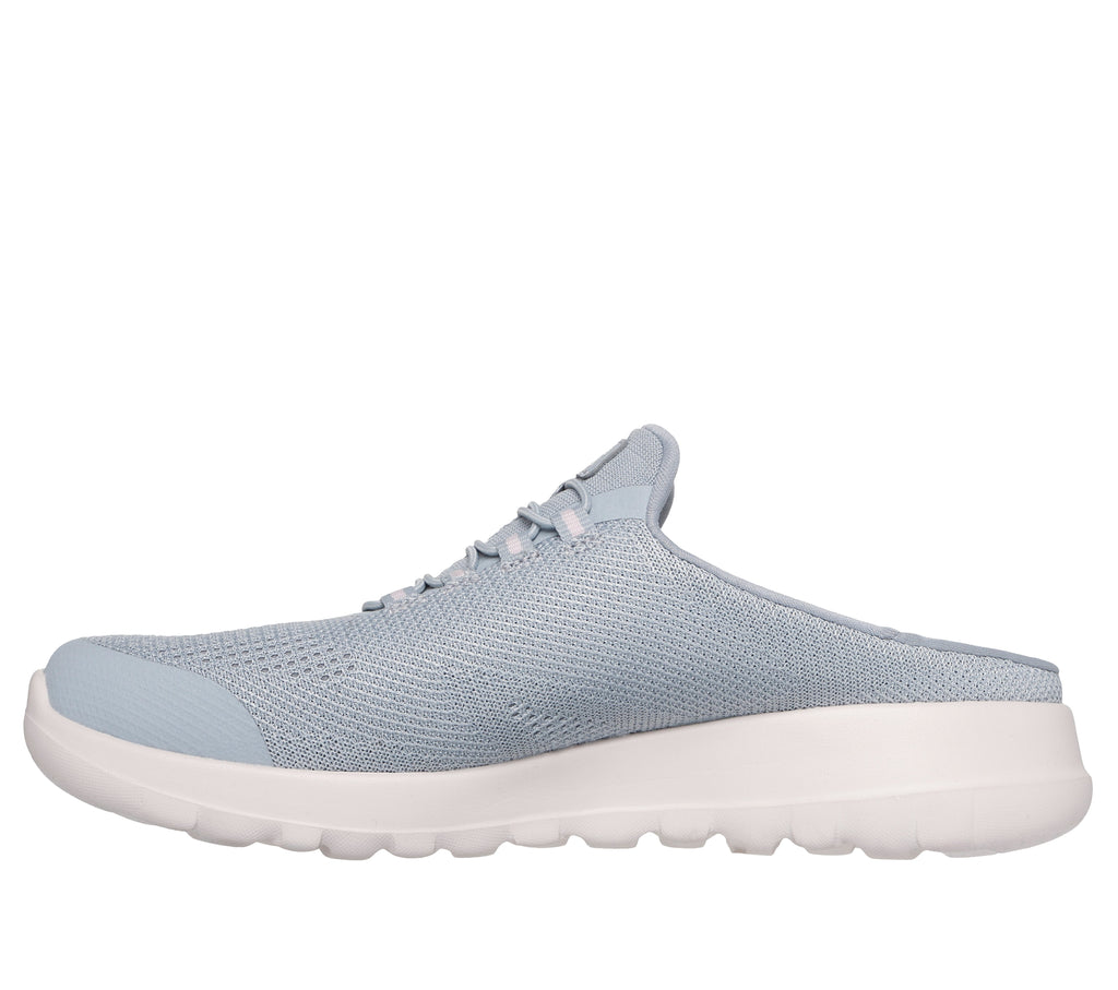 SKECHERS WOMEN'S GO WALK JOY - WHITE/SILVER