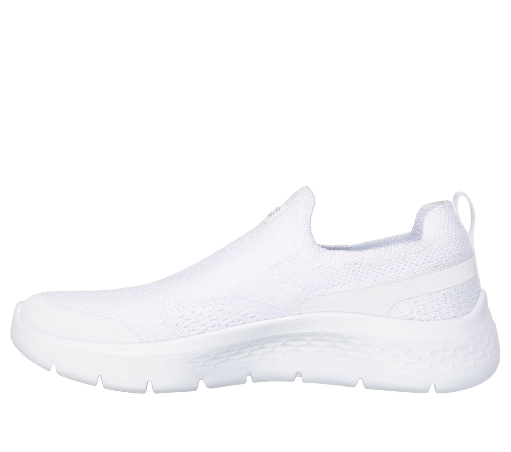 SKECHERS WOMEN'S GO WALK FLEX SLIP-ON SHOES  - WHITE