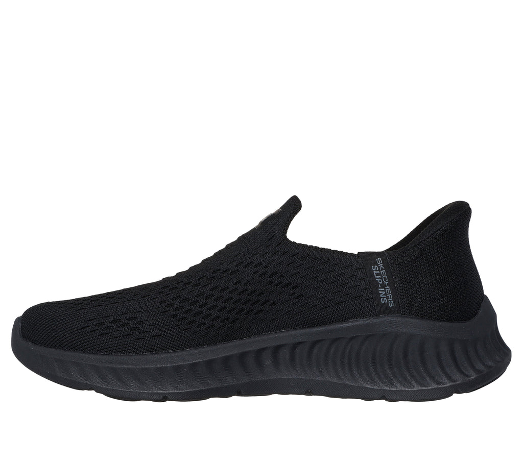 SKECHERS WOMEN'S GO WALK NOW WALKING SHOES - BLACK/BLACK