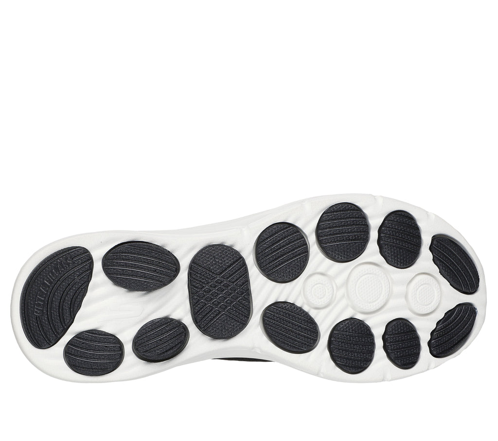 SKECHERS WOMEN'S GO WALK 8 - BLACK/WHITE