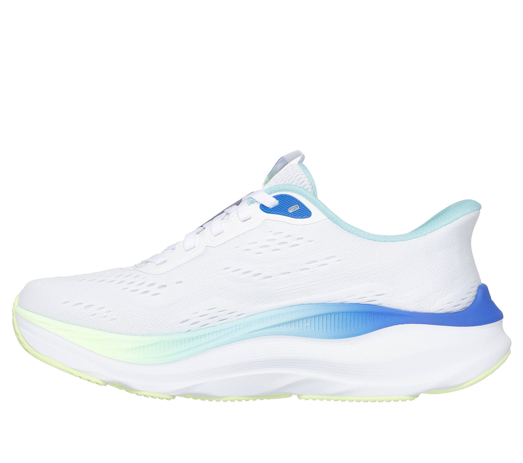 SKECHERS WOMEN'S MAX RUN - WHITE/MULTI