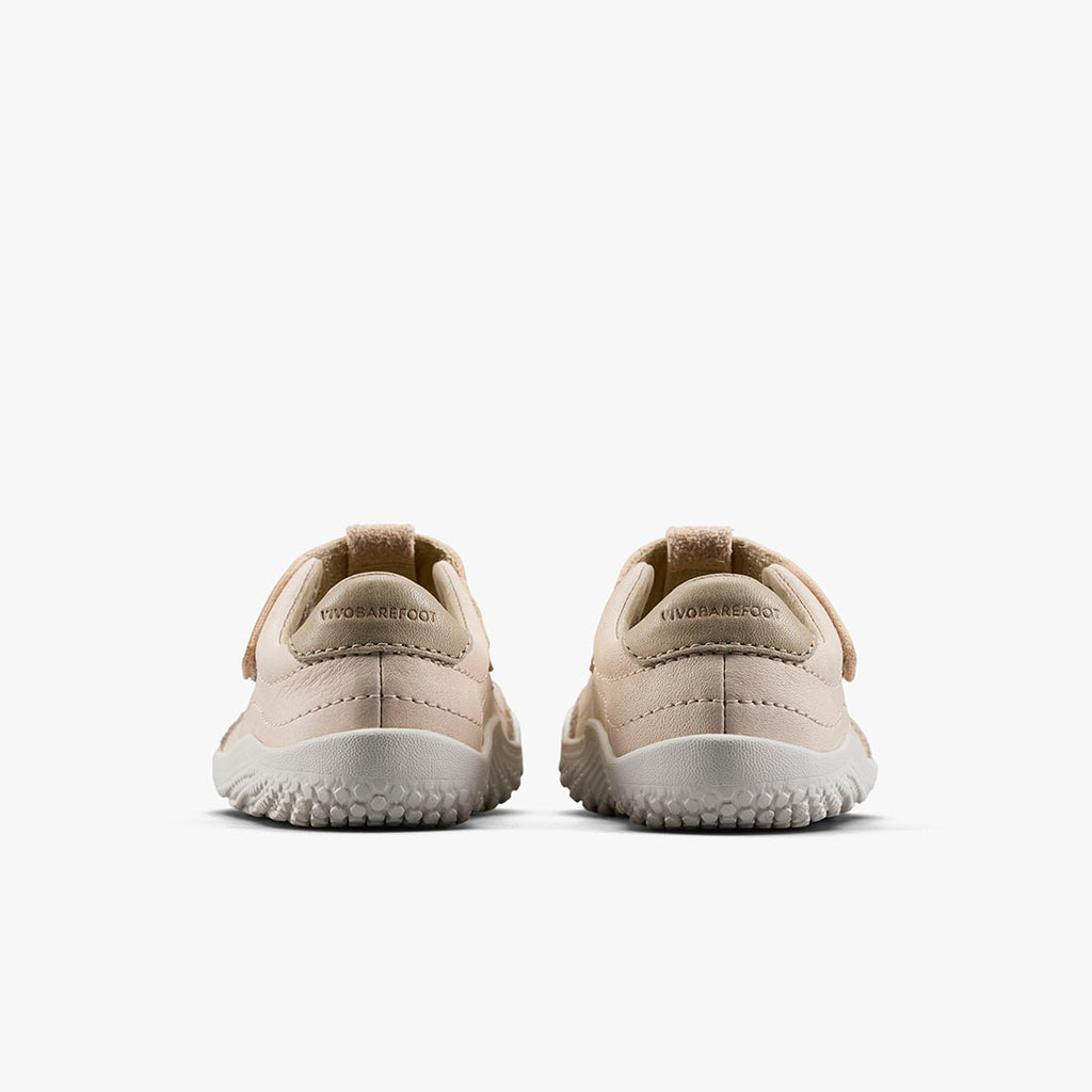 Vivobarefoot Gobi T Bar Toddlers - Pastel Rose - Sole Therapy