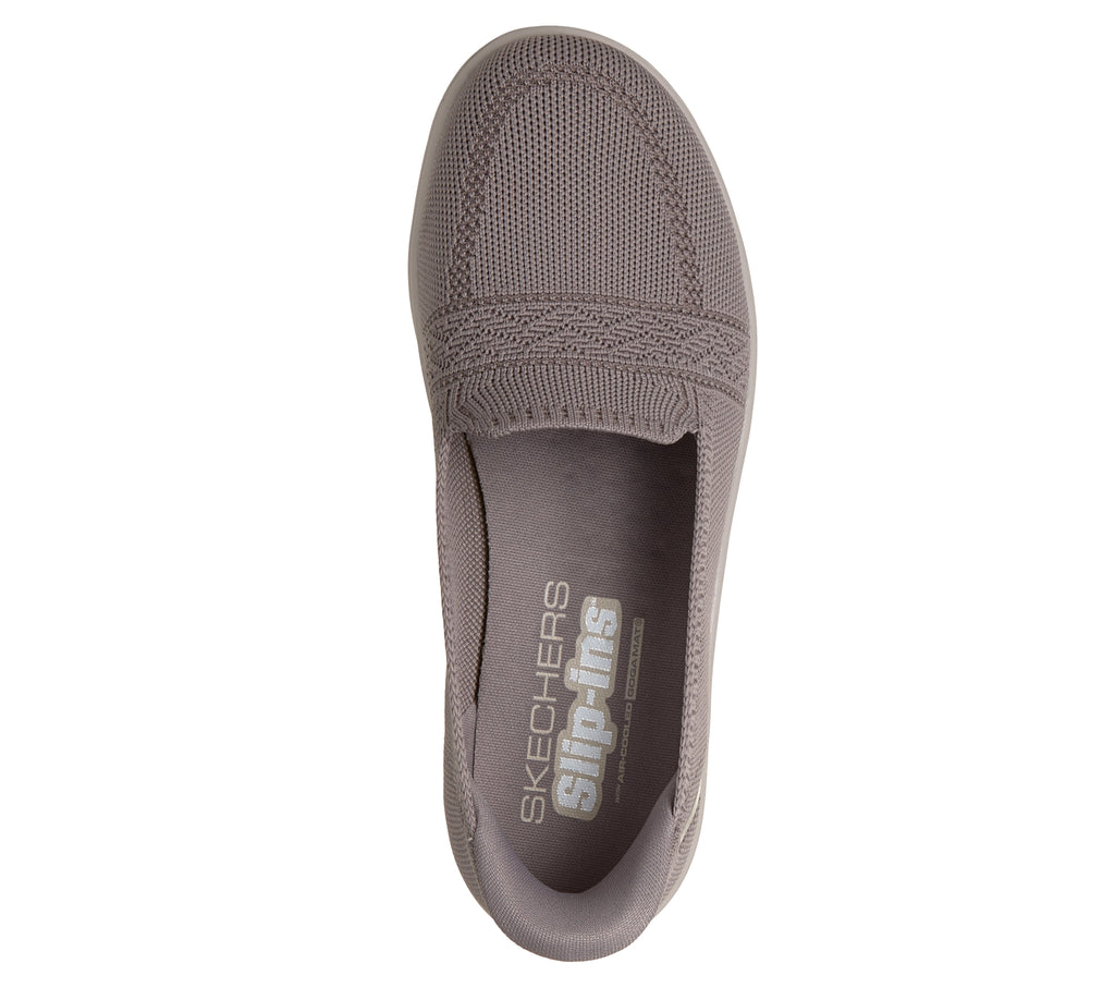 SKECHERS WOMEN'S ON-THE-GO FLEX RADIANT - DARK TAUPE