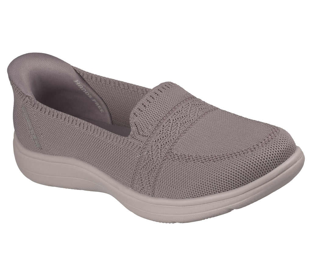 SKECHERS WOMEN'S ON-THE-GO FLEX RADIANT - DARK TAUPE