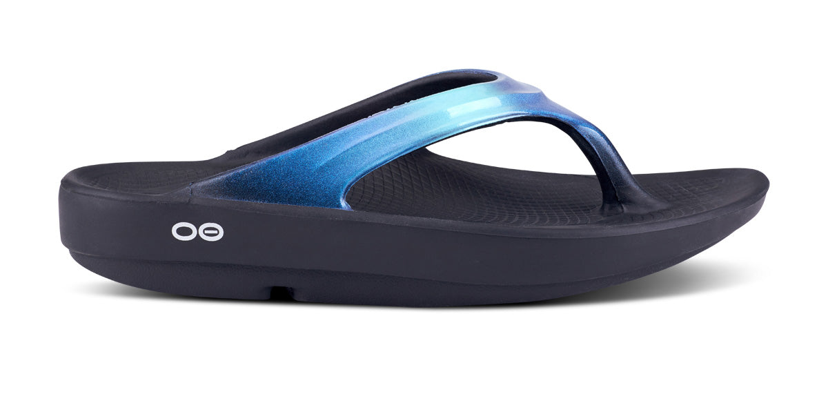 OOFOS Women's OOlala Luxe Sandal-ATLANTIS