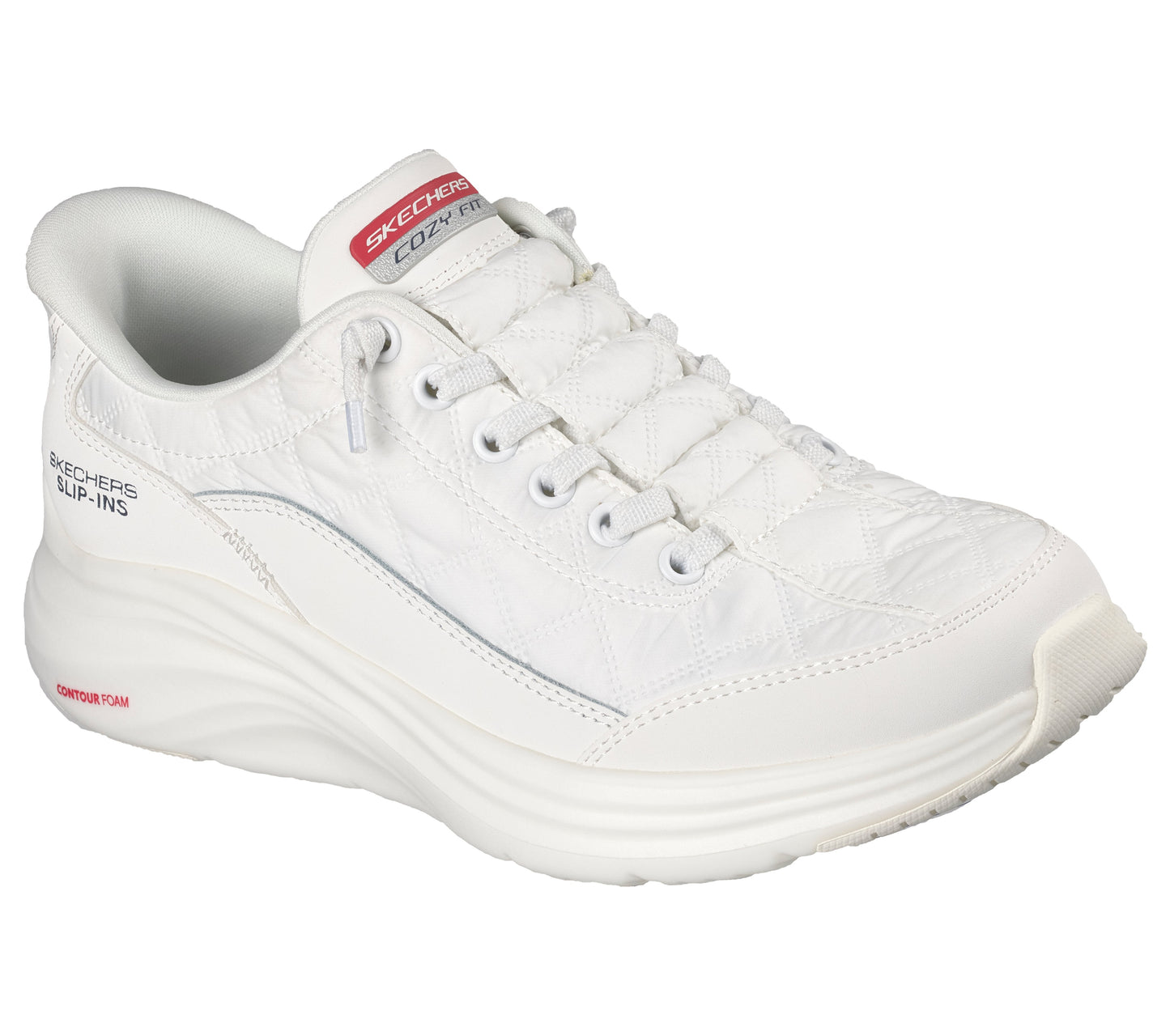 SKECHERS WOMEN'S CONTOUR FOAM - WHITE/MULTI