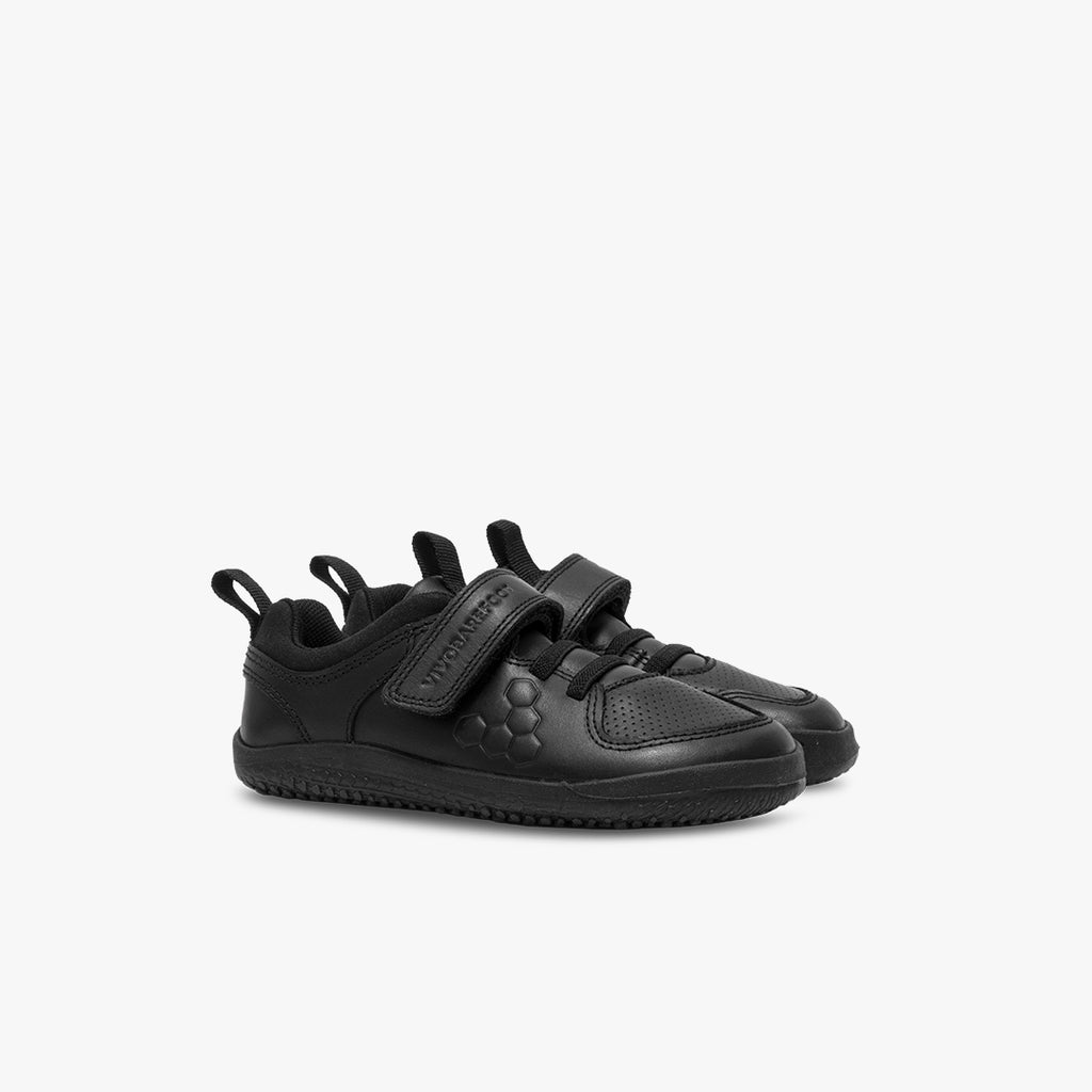 Vivobarefoot Primus Ludo School Preschool Obsidian