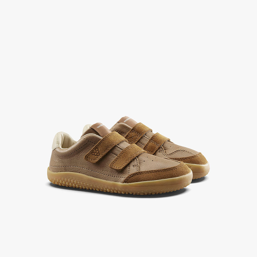Vivobarefoot Gobi Sneaker Pre-School - Acorn - Sole Therapy