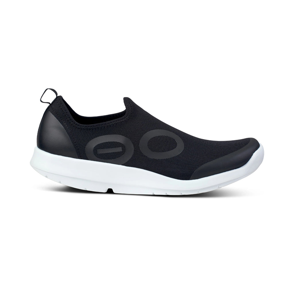 MEN'S OOMG SPORT LOW SHOE - WHITE BLACK