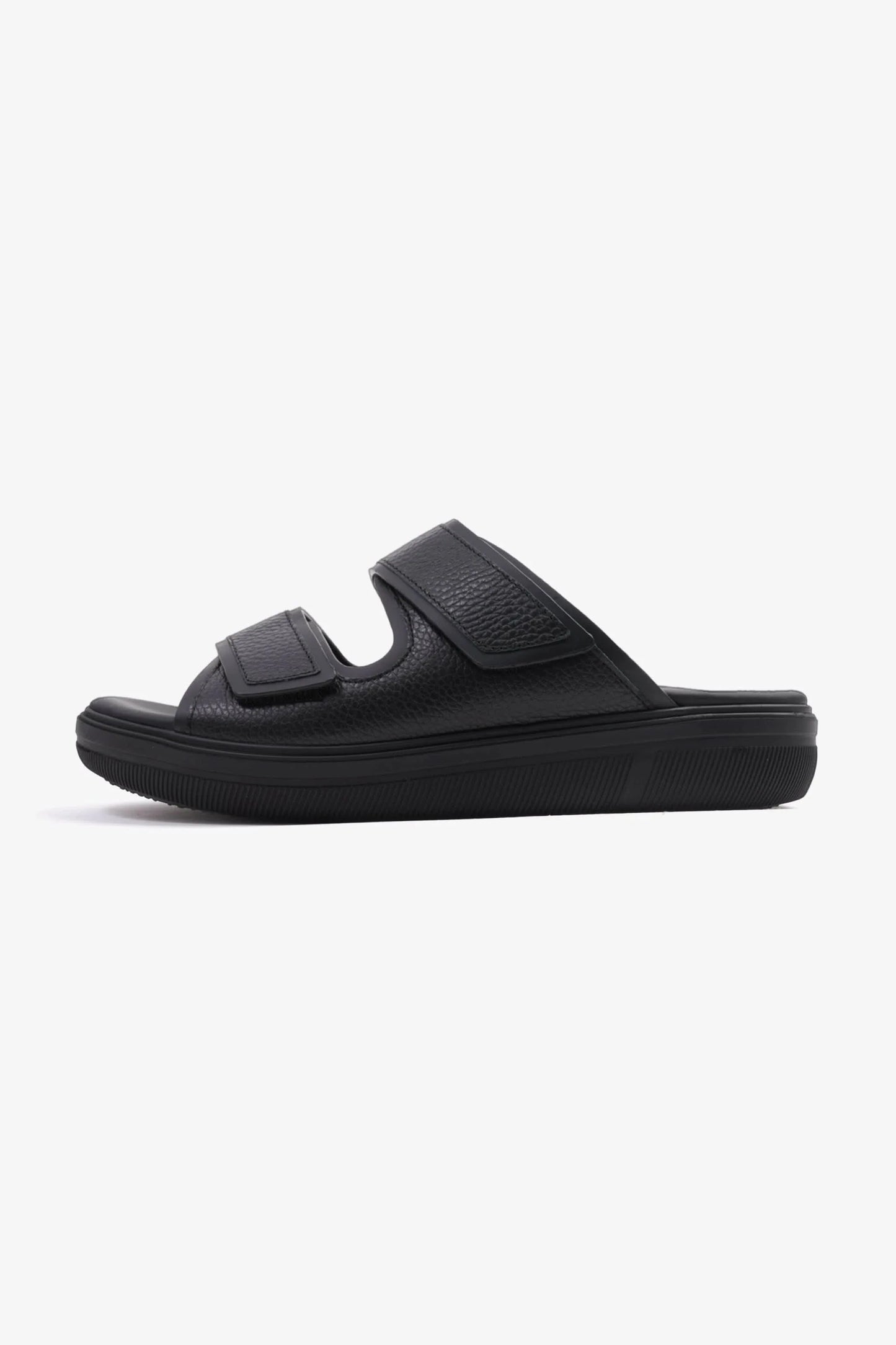 Cavalier Uomo Men's Designer Strap Arabic Sandals Black MSDCVJS506