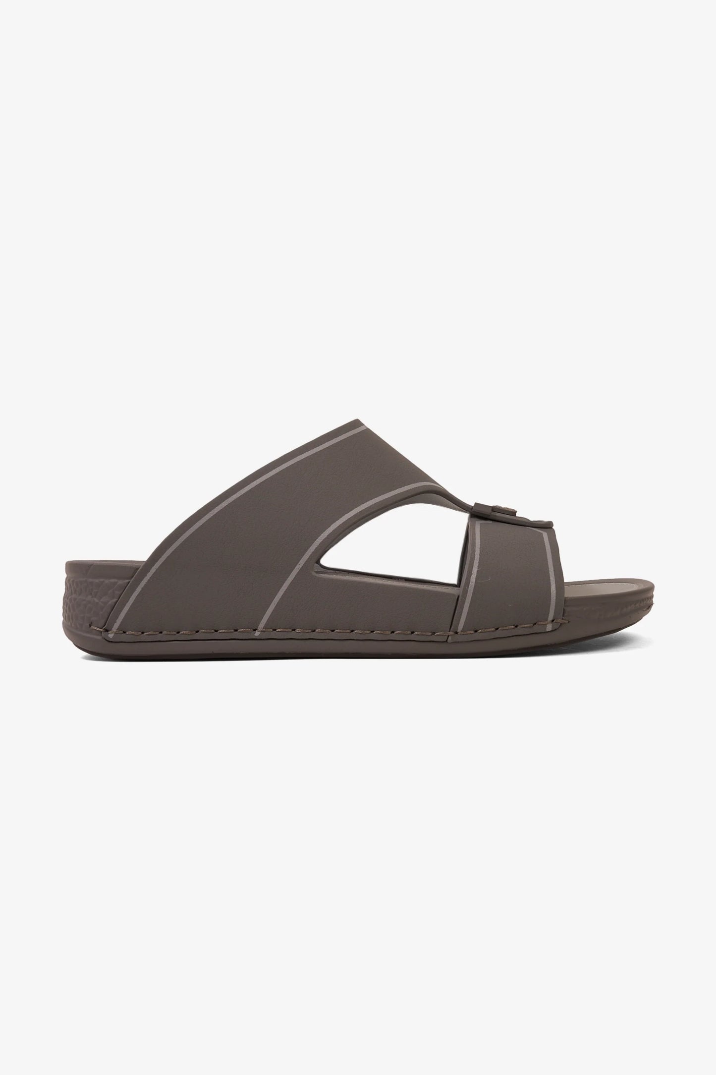 Comfort Plus Men's Equilibrium Walk Arabic Sandals Grey MSDGBCPAS107