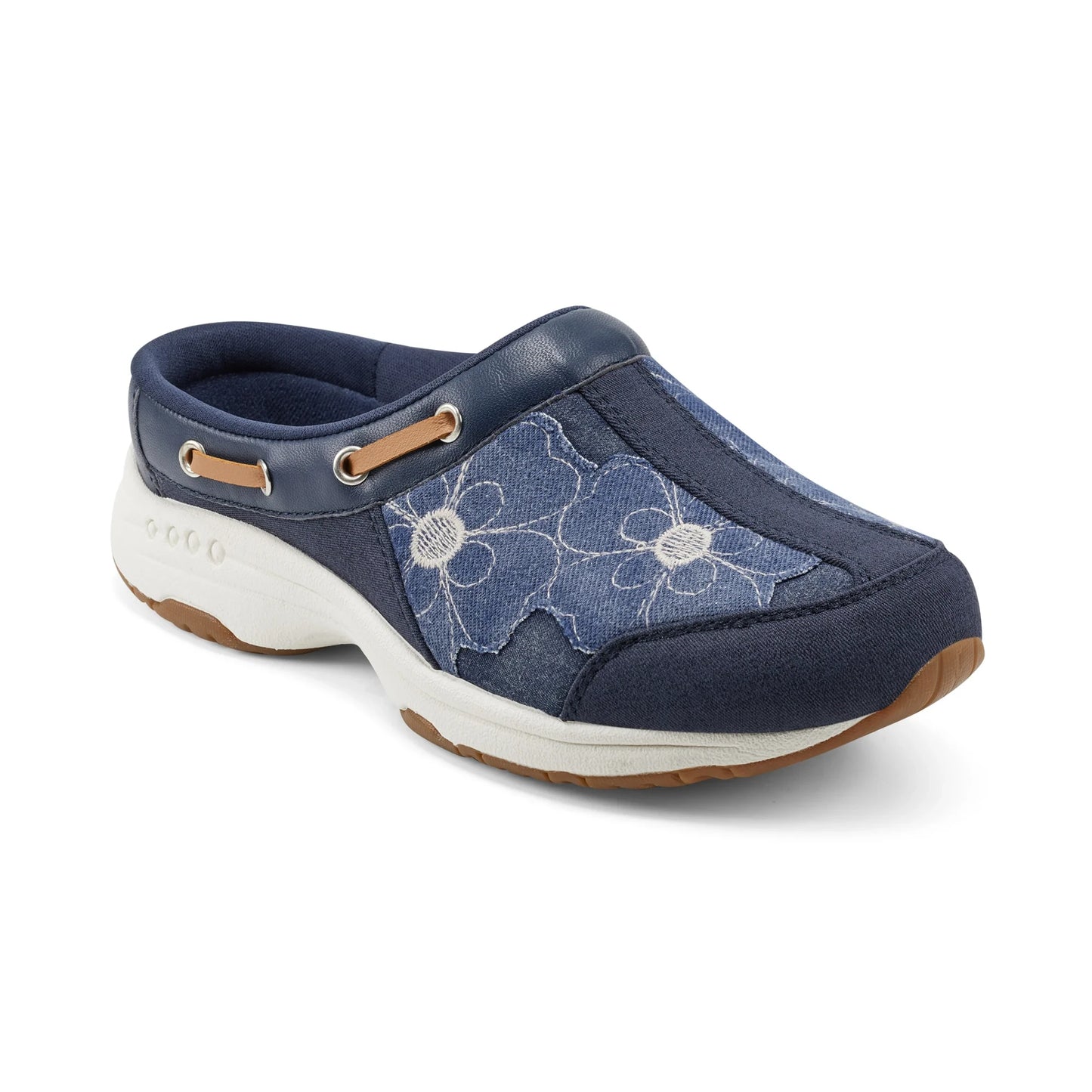 EASY SPIRIT LADIES CLOG - DARK BLUE SETRAVELPORT128