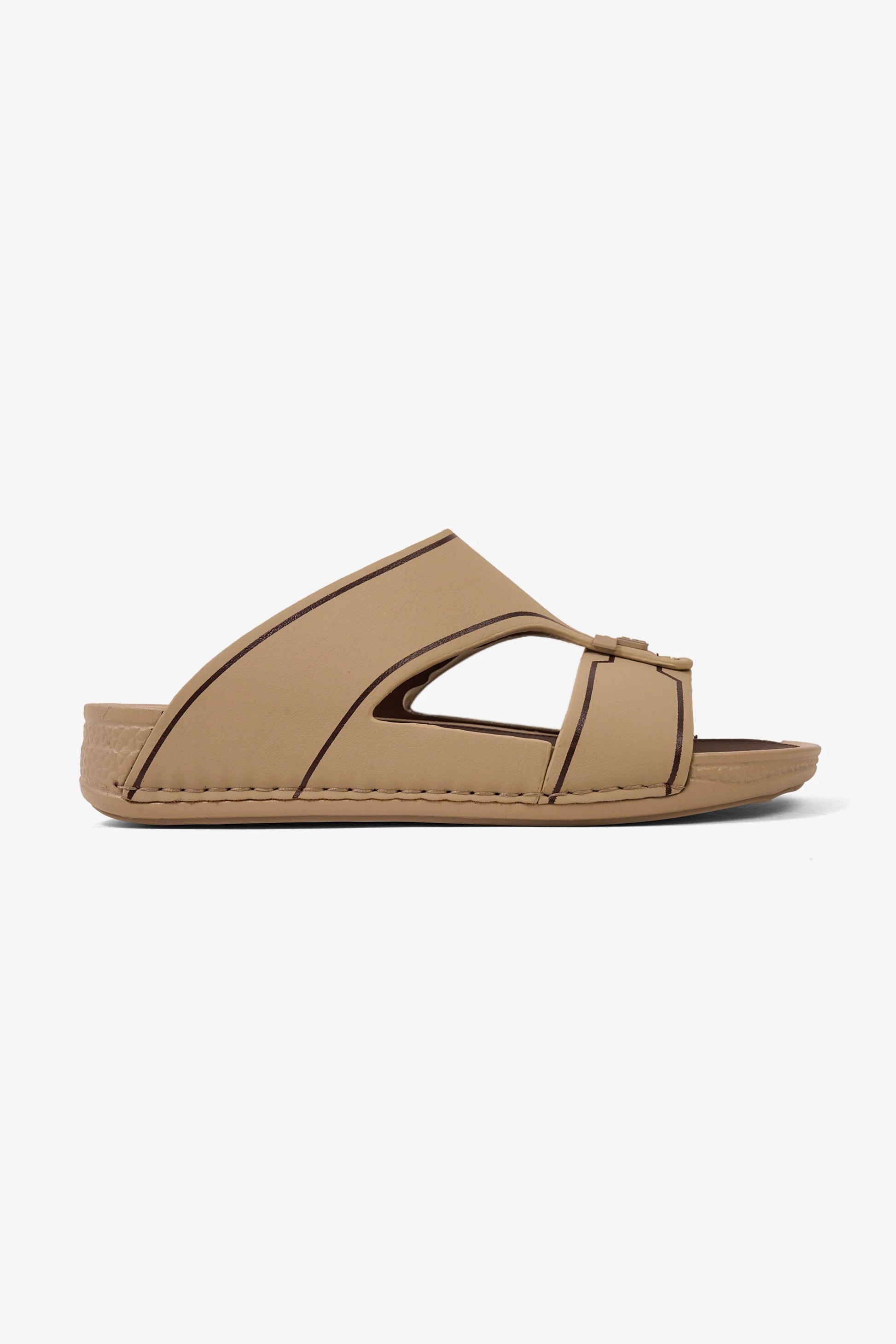 Comfort Plus Men's Equilibrium Walk Arabic Sandals Beige MSDGBCPAS107