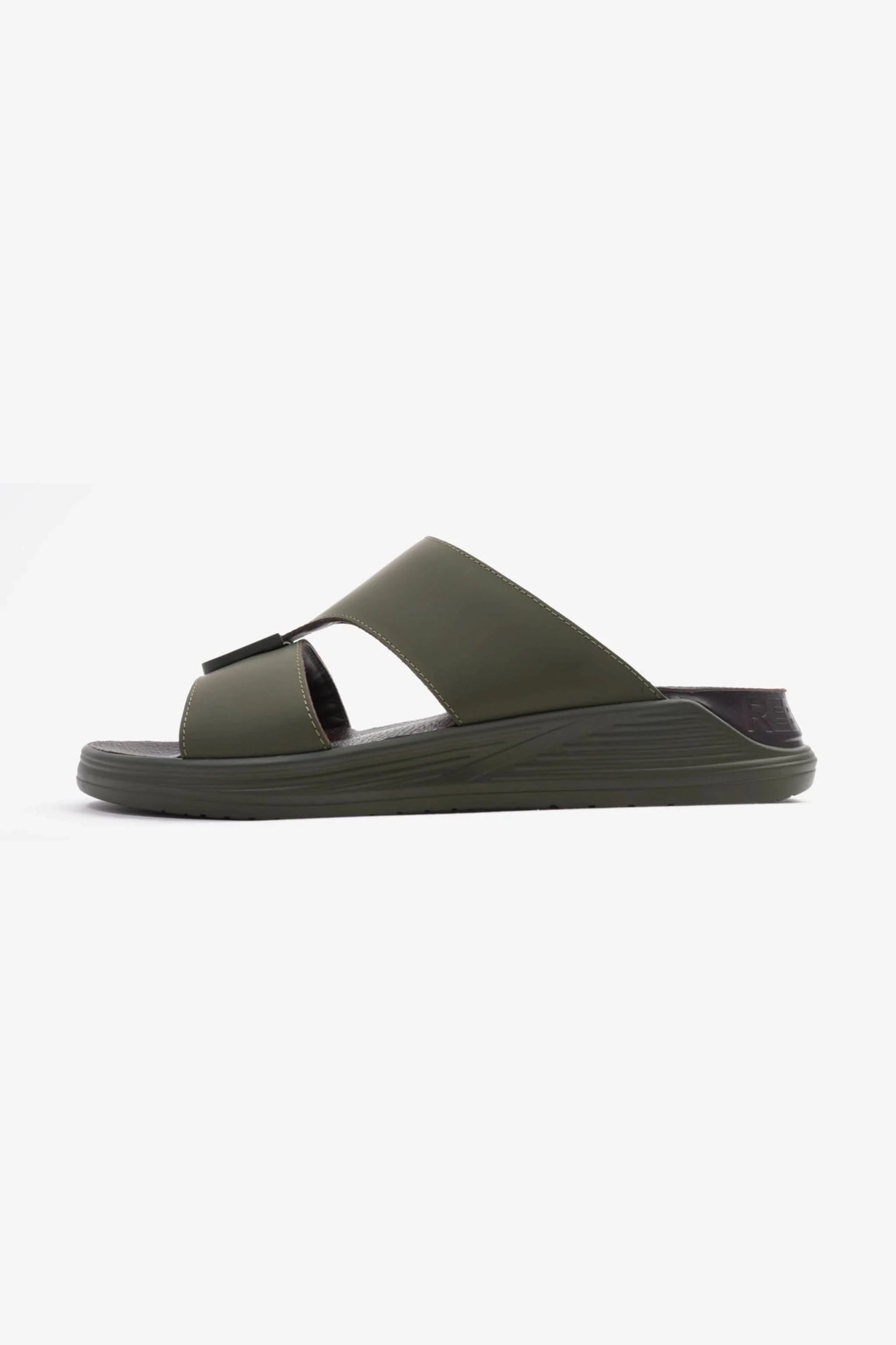 Cavalier Uomo Men's Classic Arabic Sandals Olive MSDCVSUN507