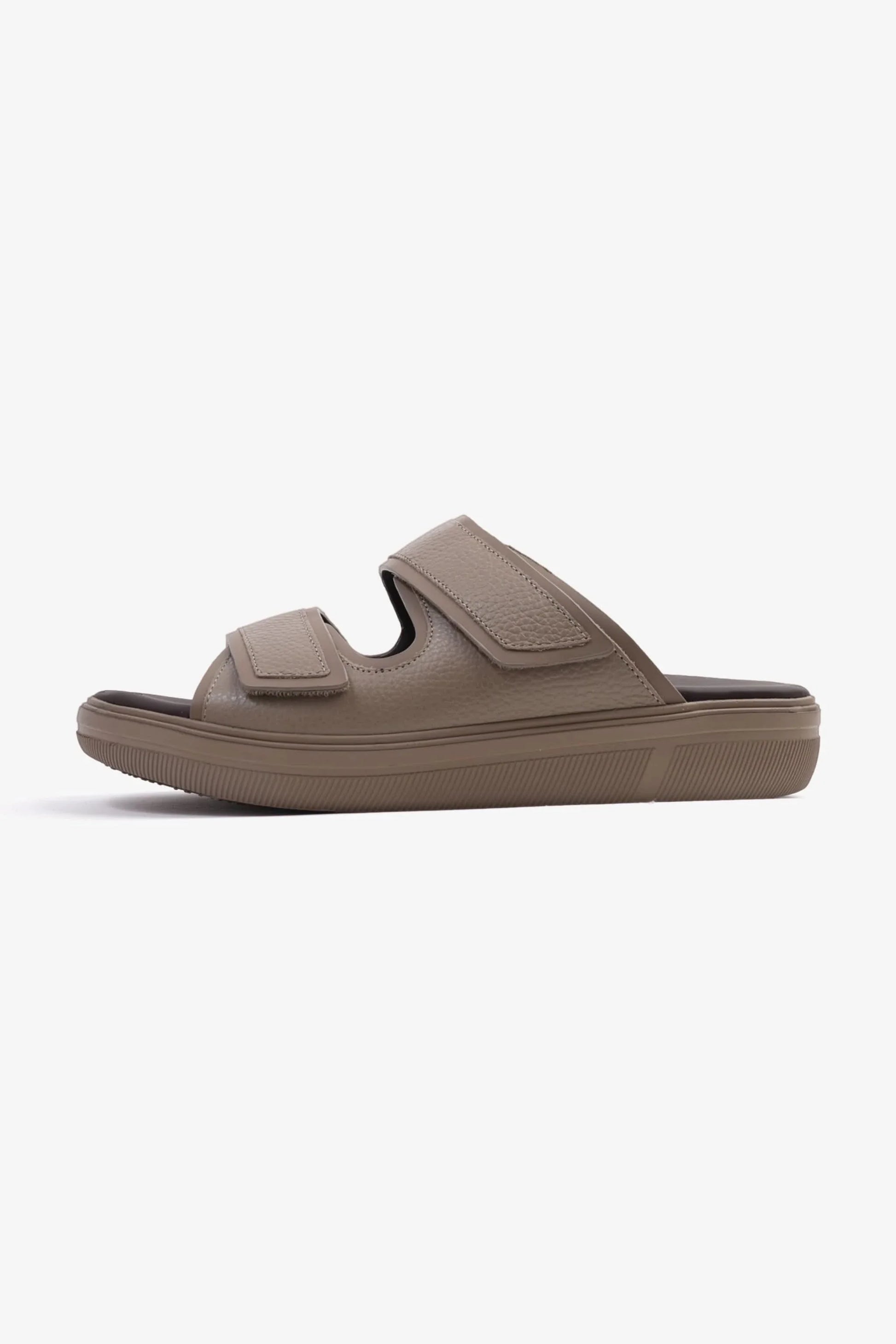 UOMO CAVALIER Men's Designer Sandals With Strap Beige MSDCVJS506