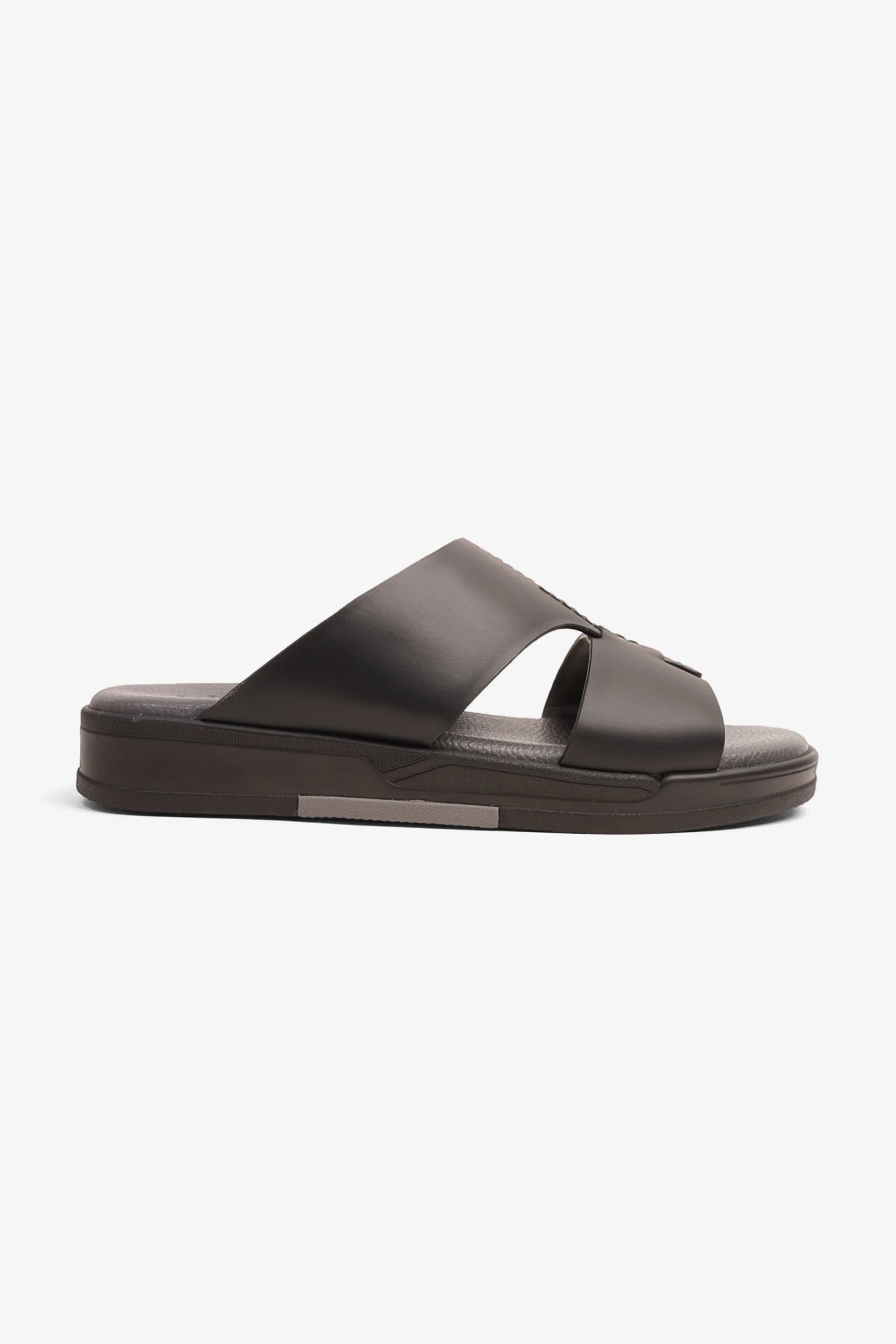 Cavalier Uomo Men's Leather Sandals Black MSDCVHAR331