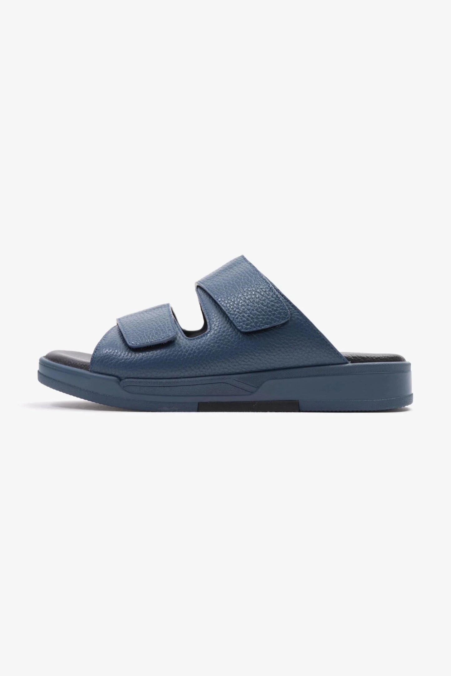 Cavalier Uomo Men's Leather Arabic Sandals Navy MSDCVHAR315