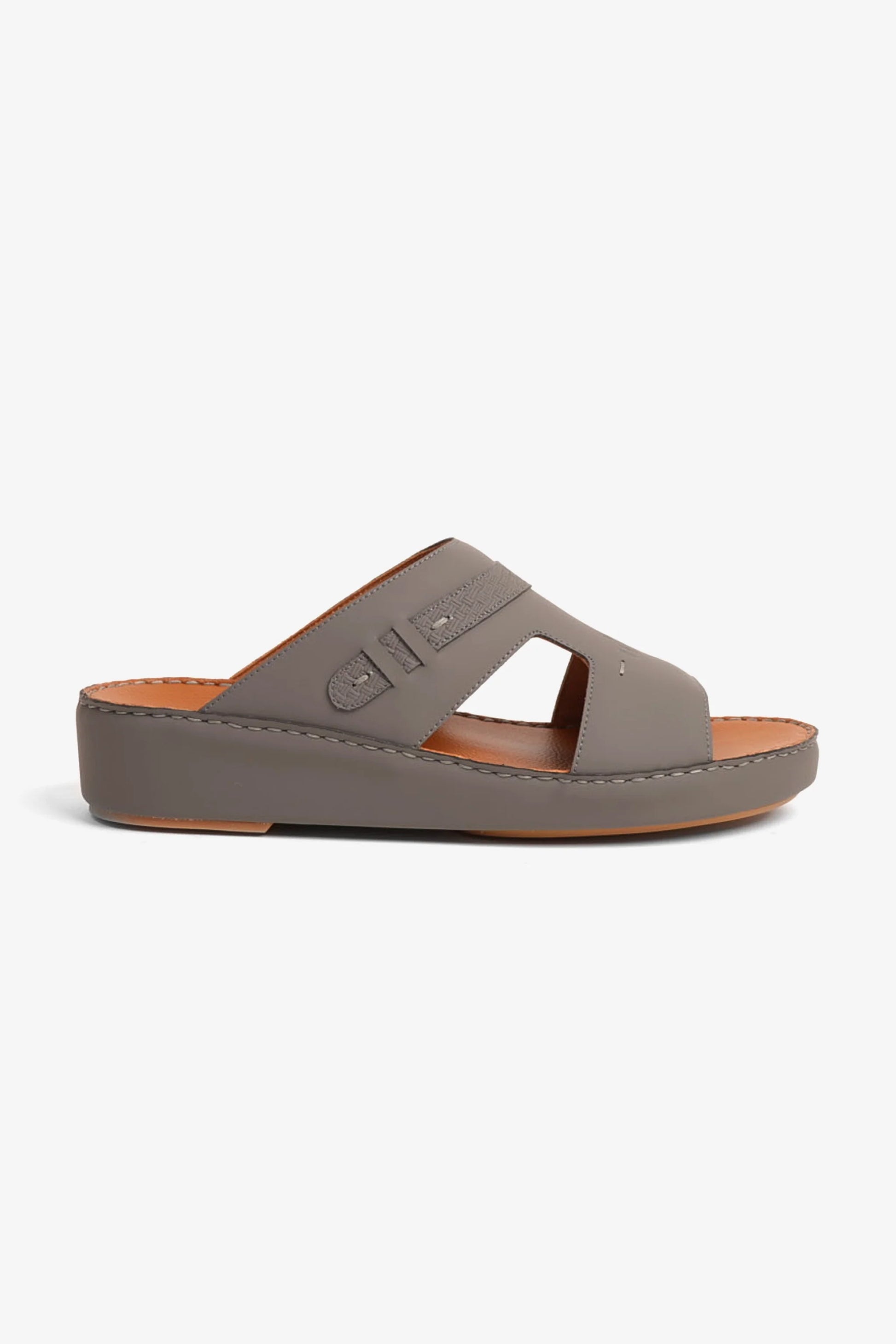Cavalier Uomo Men's Classic Arabic Sandals Grey MSDCV1109