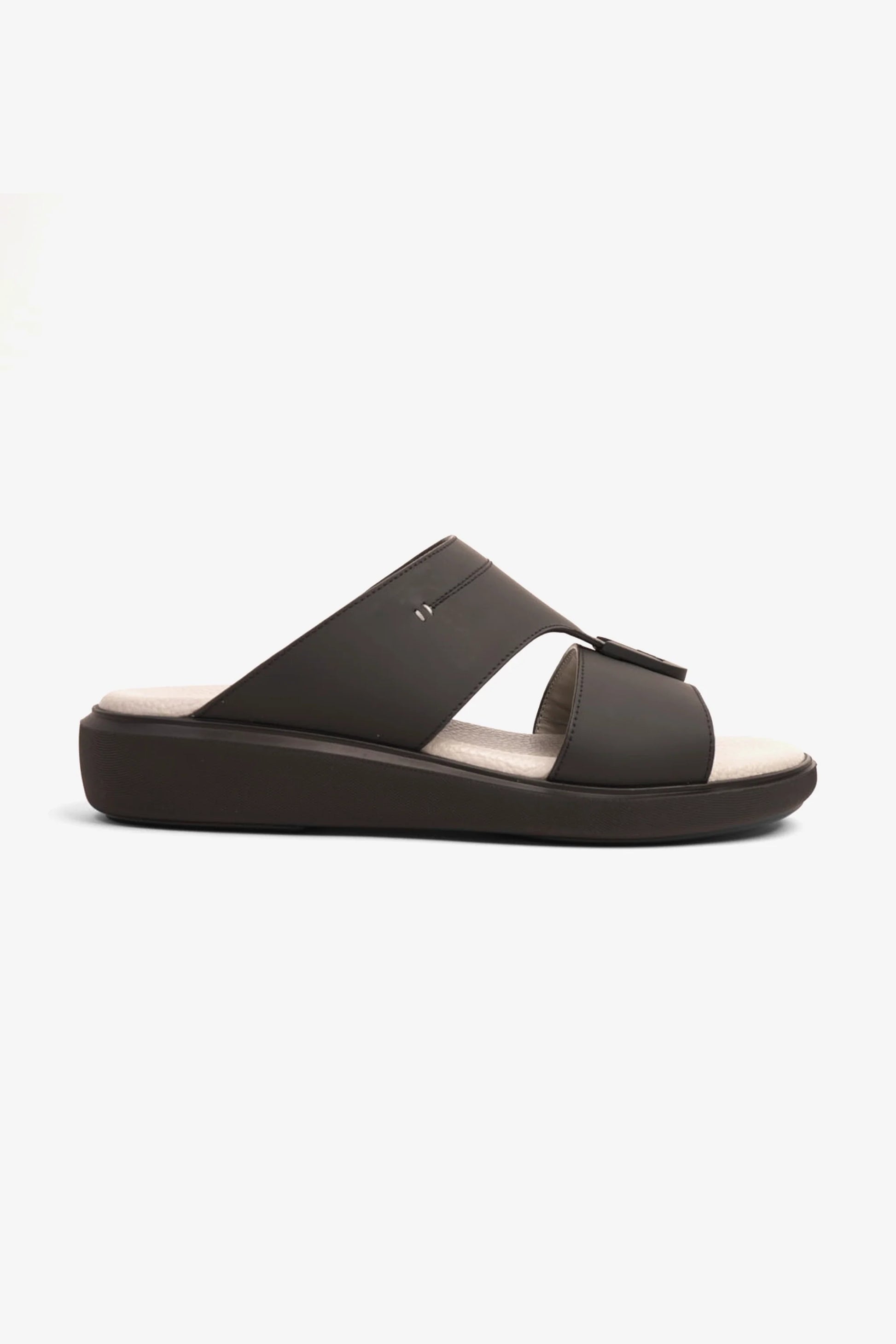 Cavalier Uomo Men's Arabic Sandals Black MSDCVALP128