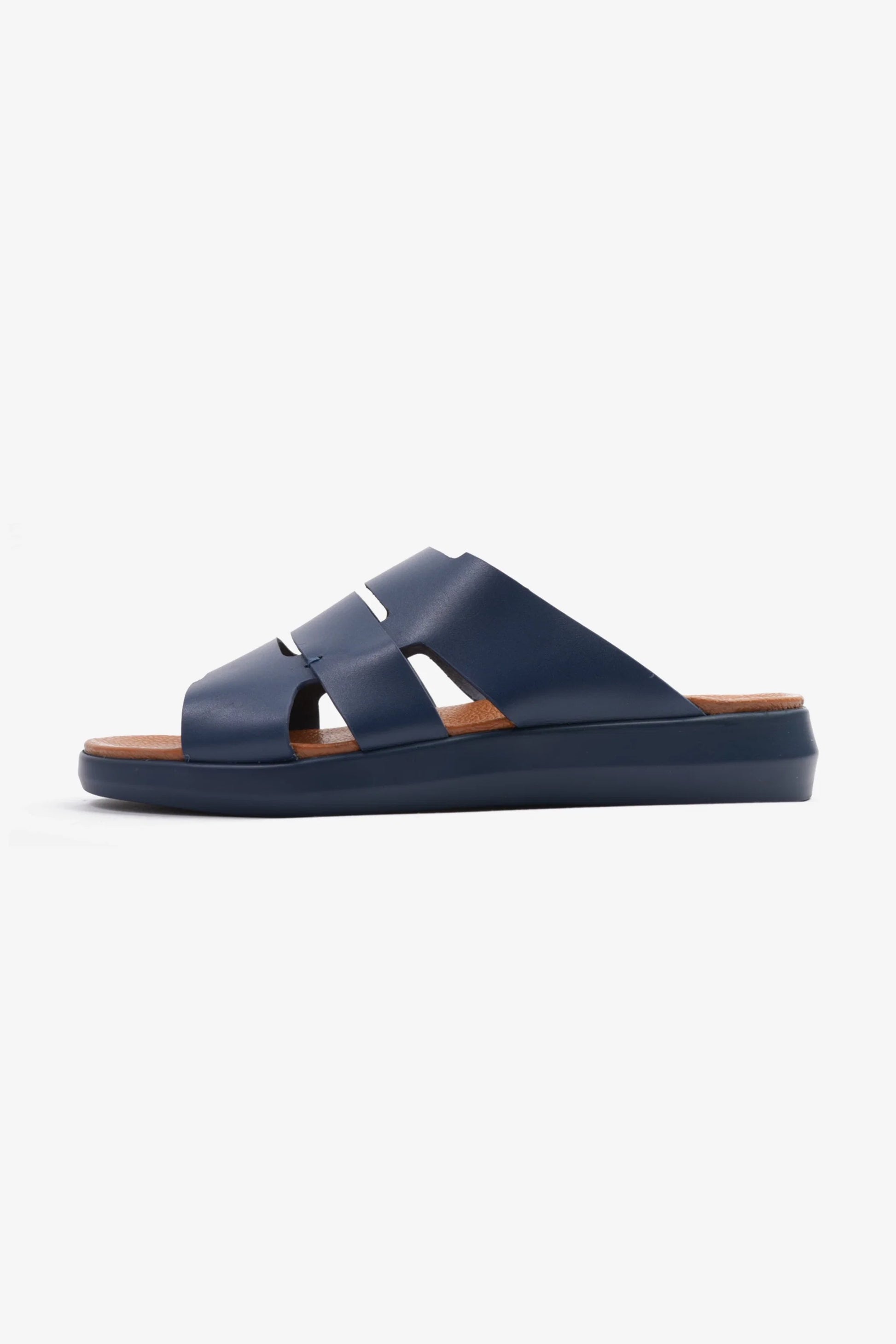Comfort Plus Men's 2.2mm Arabic Sandals Navy MSDCPKYB66