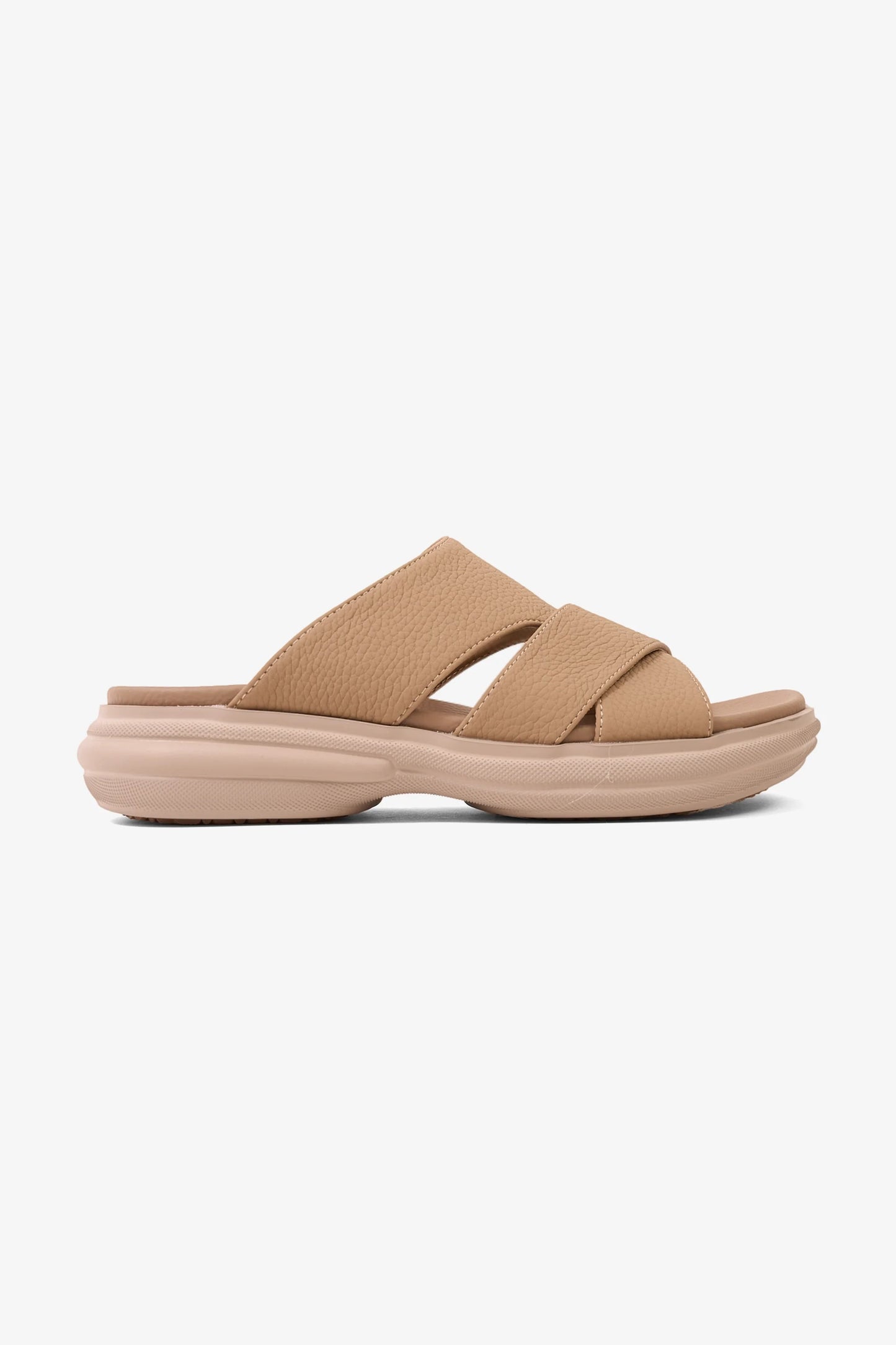 Comfort Plus Men's Cloud Step Arabic Sandals Khaki MSDGBCPDN103