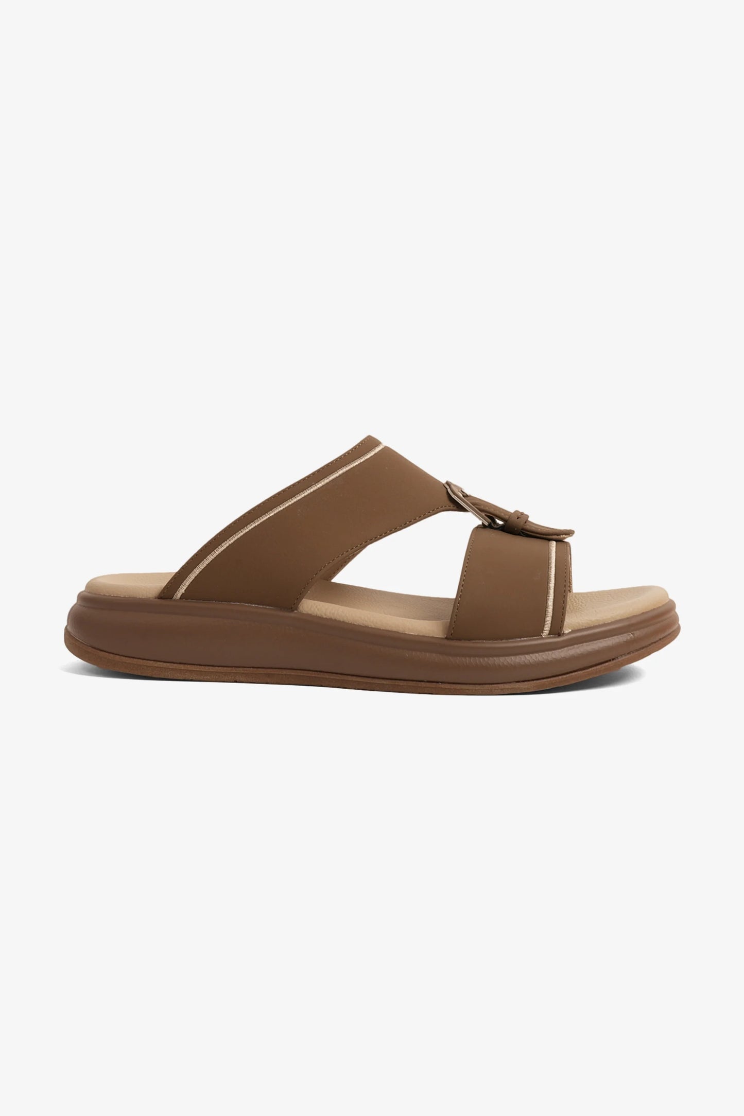 Comfort Plus Men's Adapt Arabic Sandals Brown MSDGBCPTD101