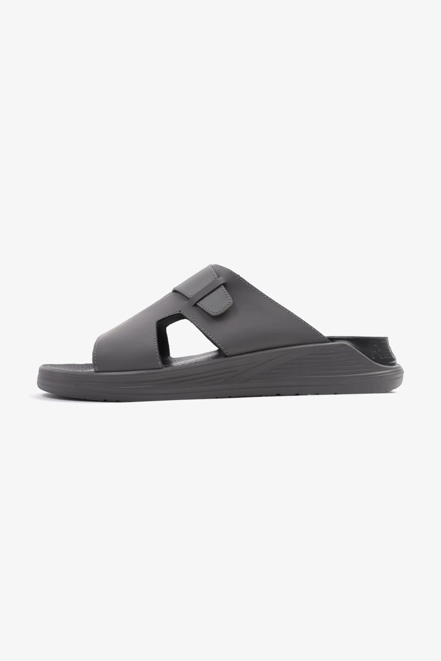 Cavalier Uomo Men's Classic Traditional Arabic Sandals Grey MSDCVSUN509