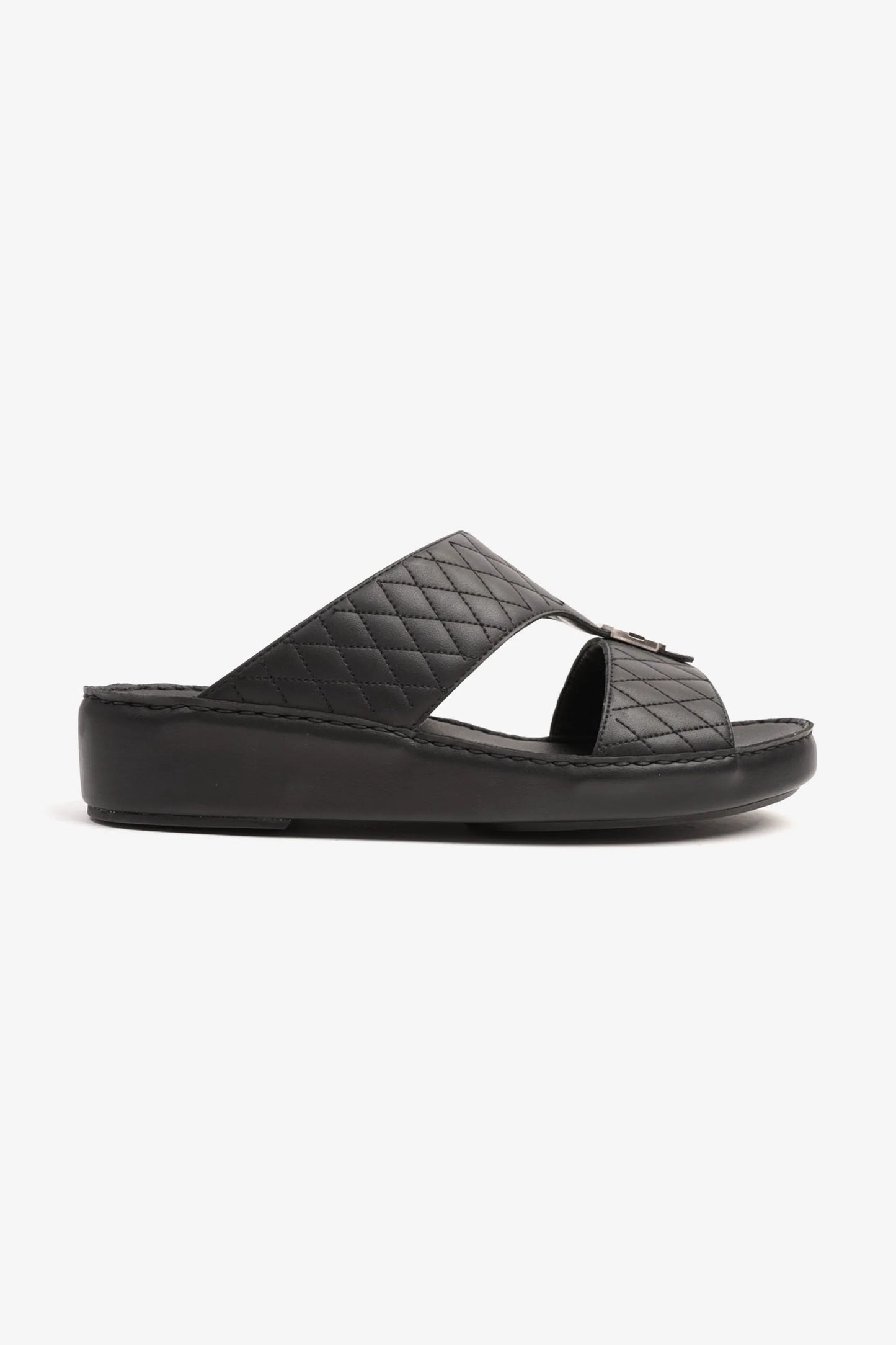 Cavalier Uomo Men's Arabic Sandals Black CV1105