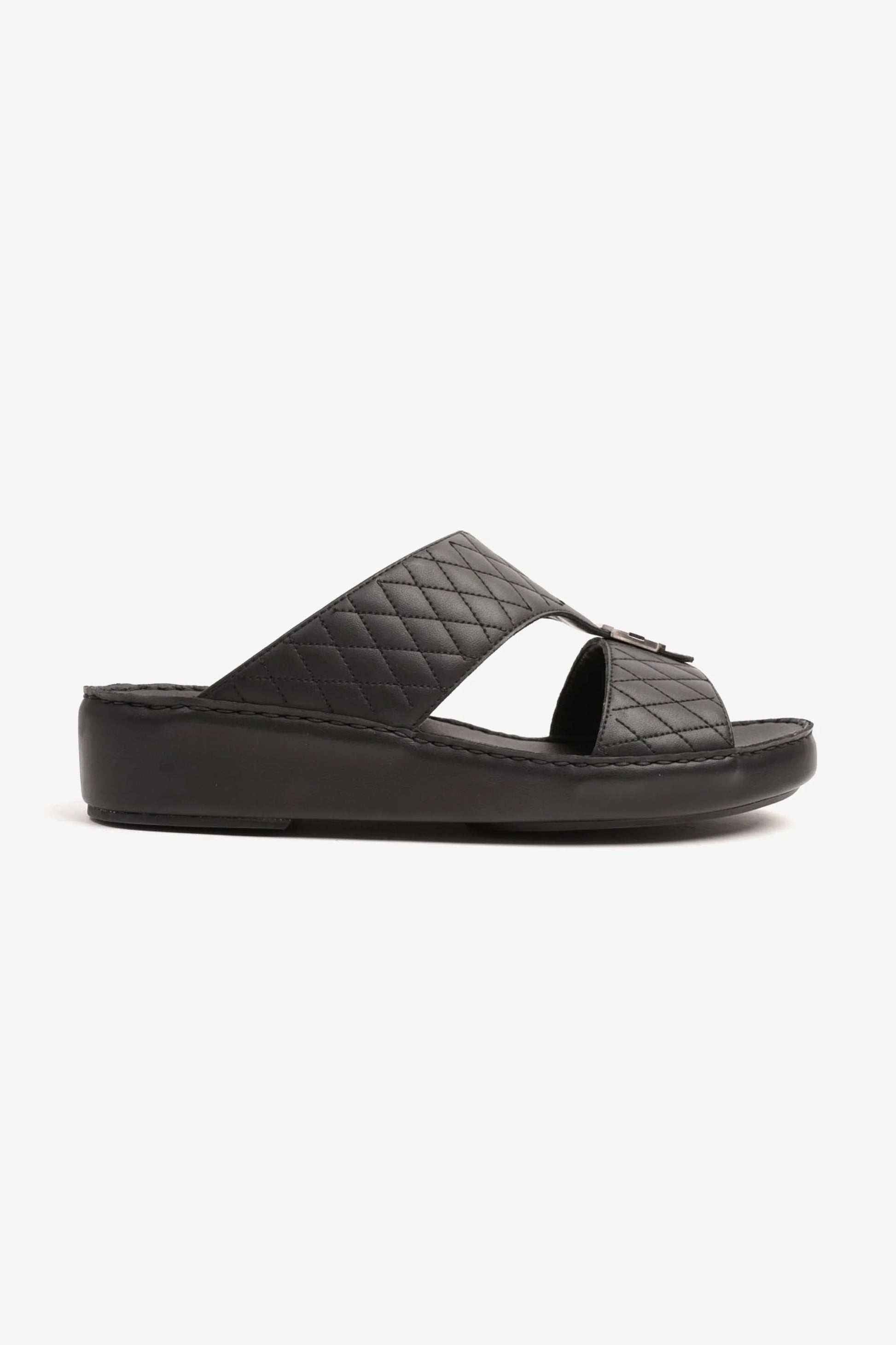 Cavalier Uomo Men's Arabic Sandals Black CV1105
