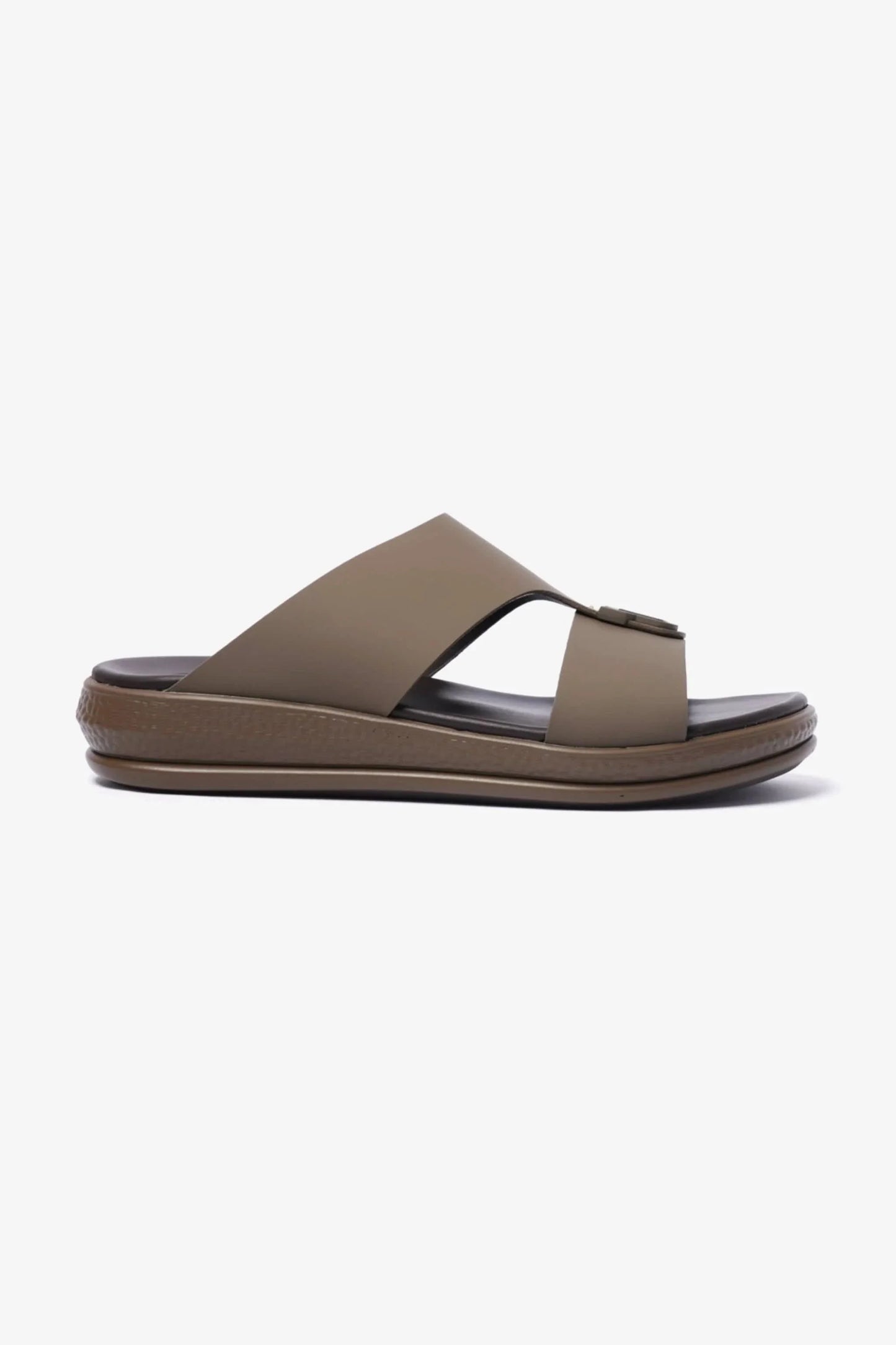Comfort Plus Men's Leather Sandals Truffle MSDCPD101