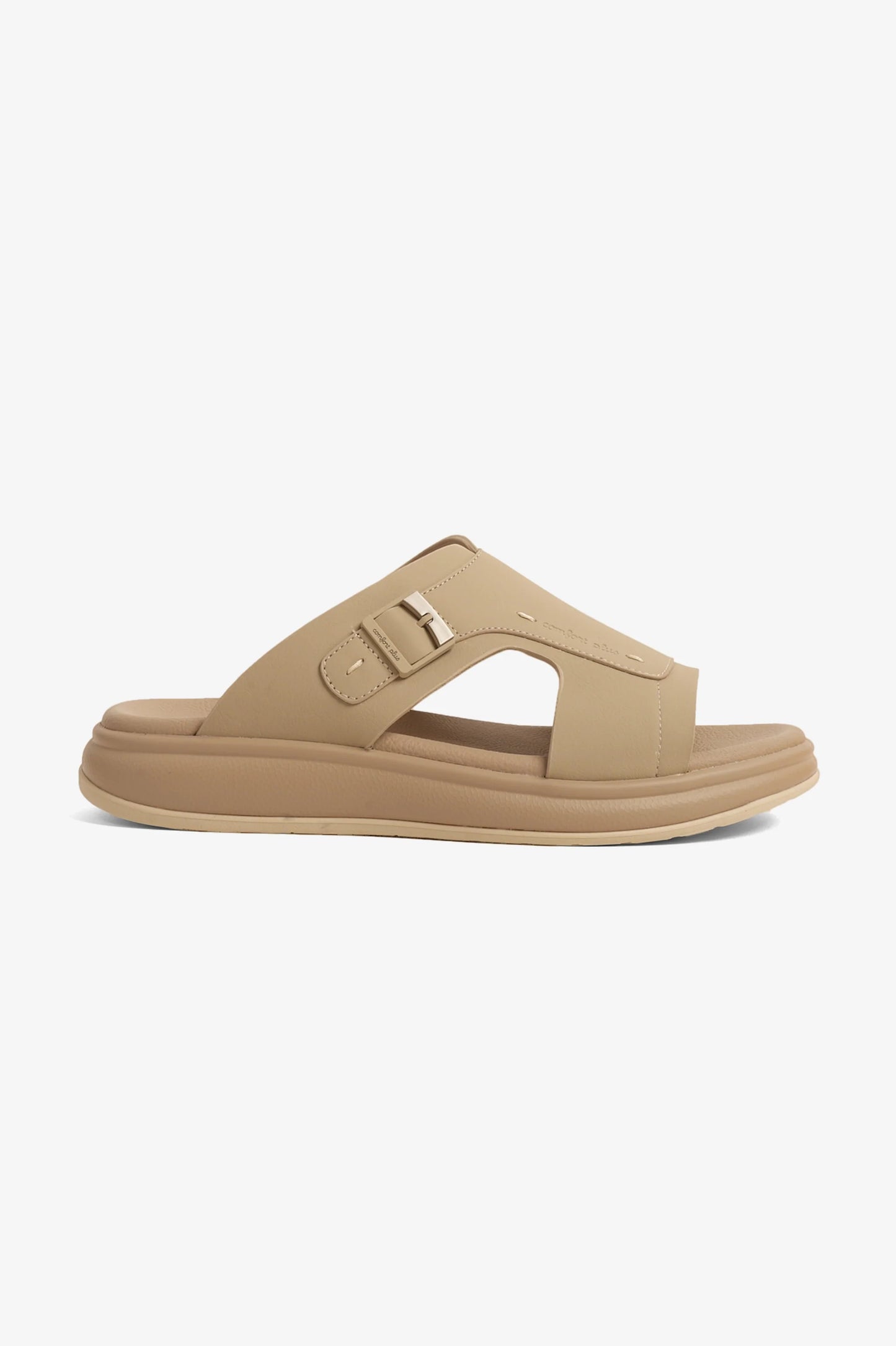 Comfort Plus Men's Ultra Elevate Sandals Beige MSDGBCPTD102