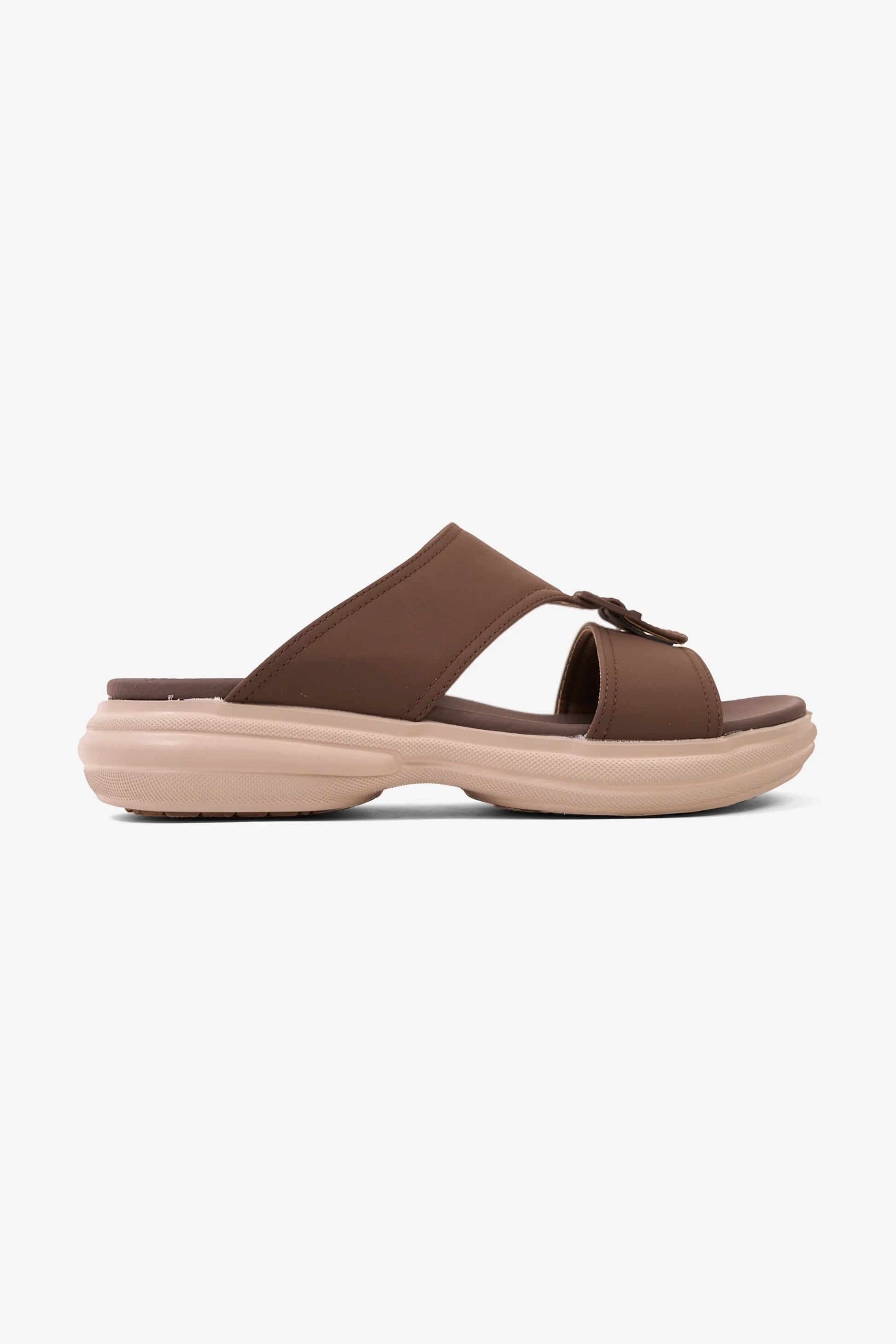 Comfort Plus Men's Infinite Comfort Arabic Sandals Coffee MSDGBCPDN102